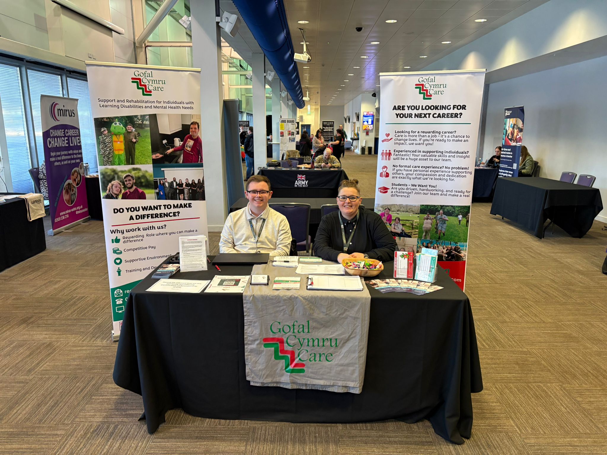 Cymru Care at our event in Cardiff