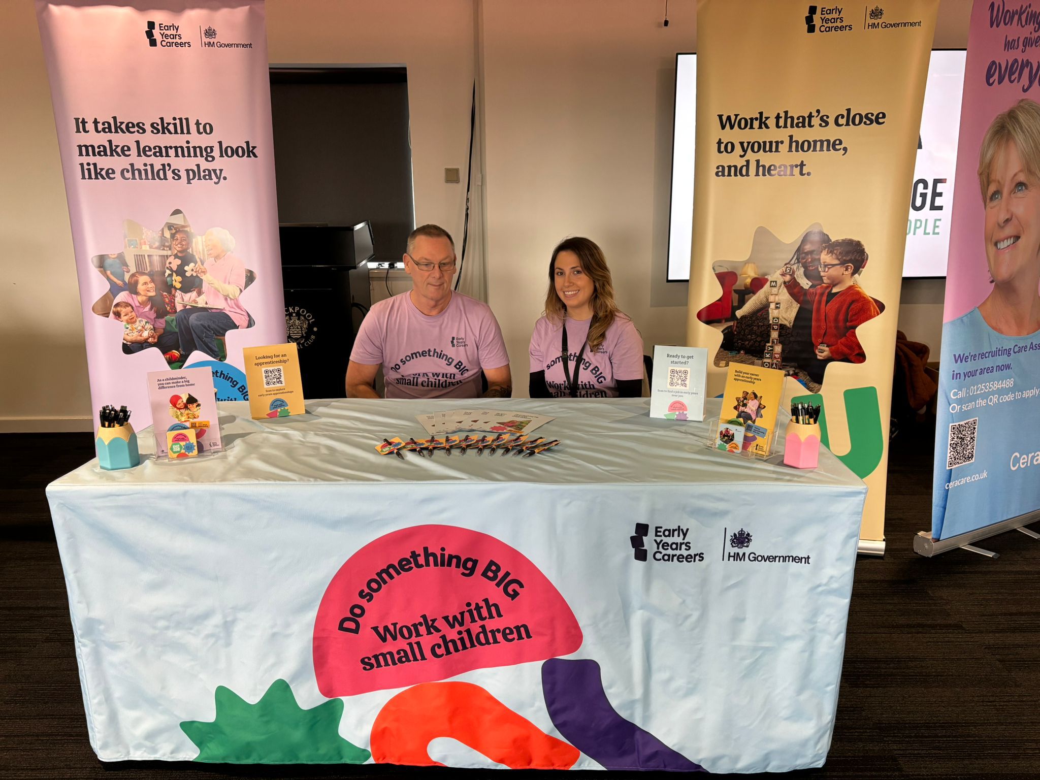 Department For Education at our event in Blackpool