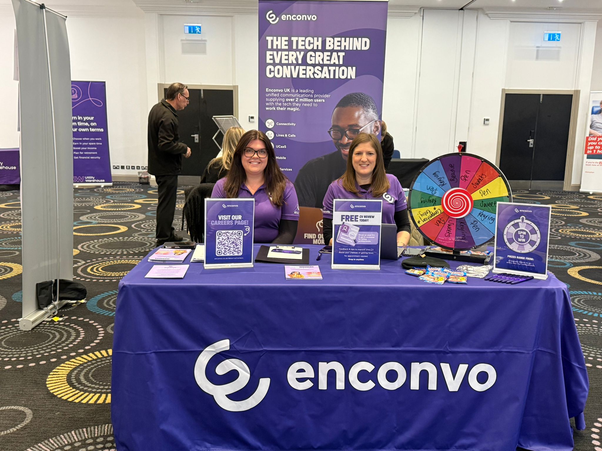 Enconvo  at our event in Telford & Shrewsbury