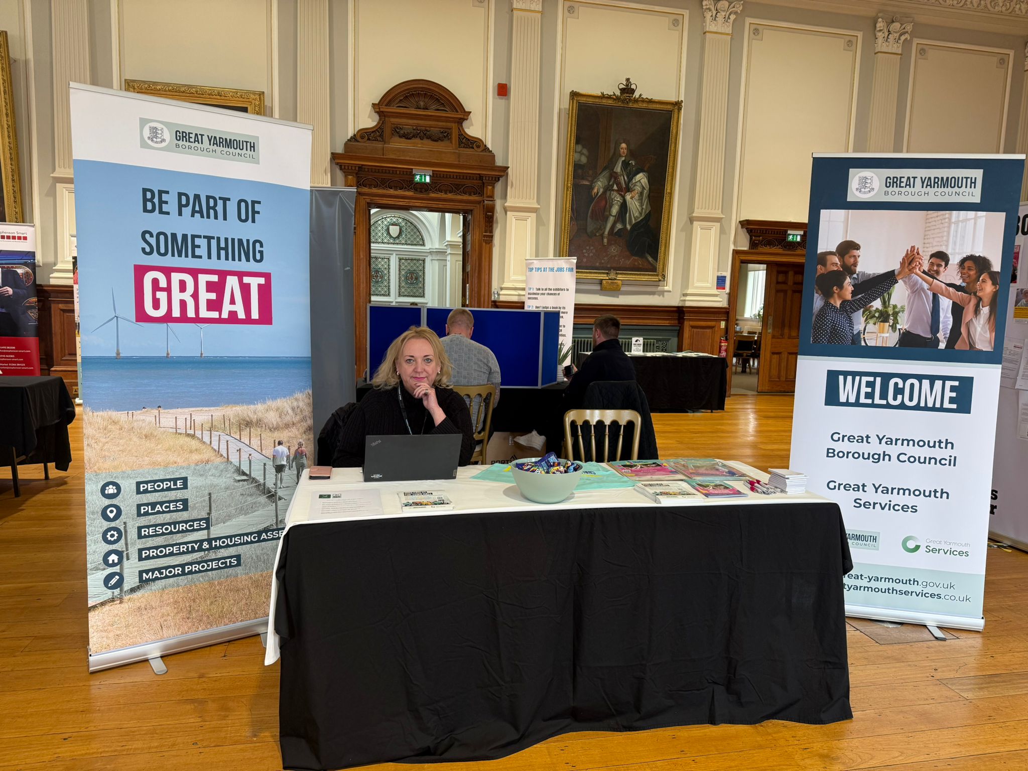 Great Yarmouth Council at our event in Great Yarmouth