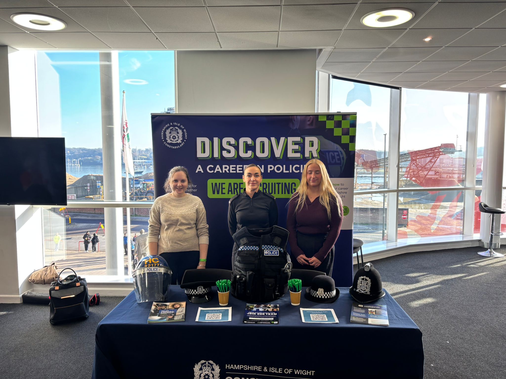 Hampshire Constabulary at our event in Southampton