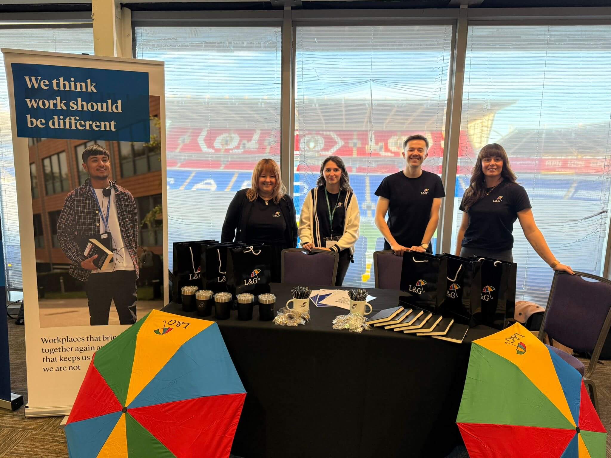 L&G at our event in Cardiff