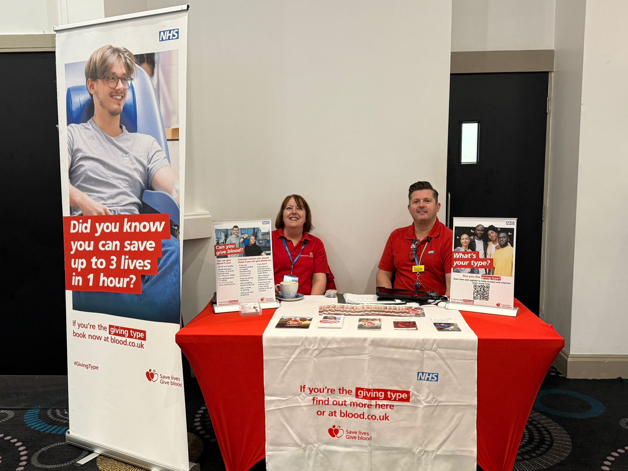 NHSBT at our event in Telford & Shrewsbury