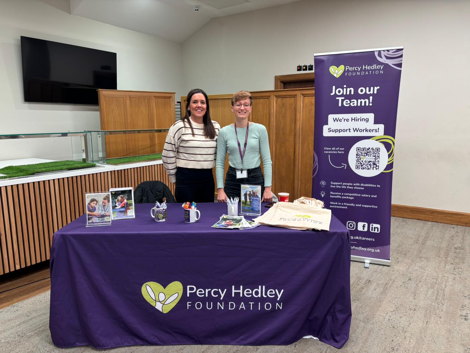 Percey Hedley Foundation at our event in Sunderland