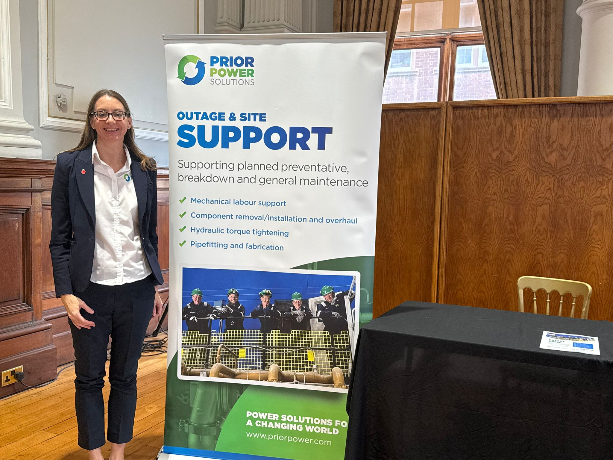 Prior Power Solutions at our event in Great Yarmouth