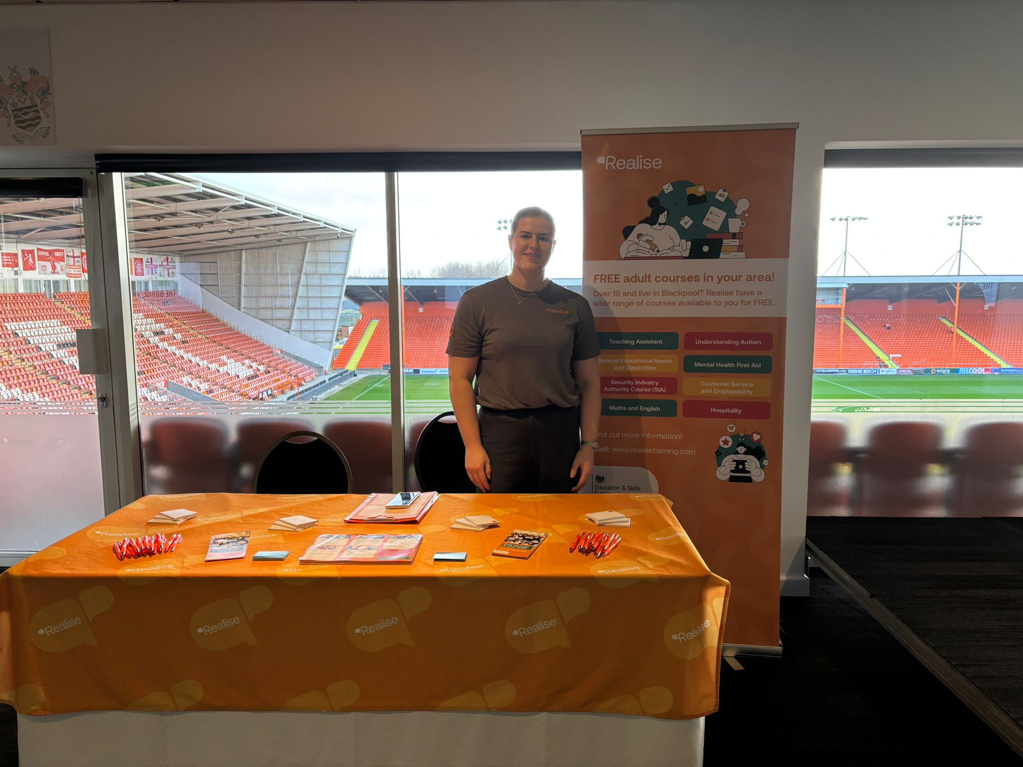 Realise Training at our event in Blackpool