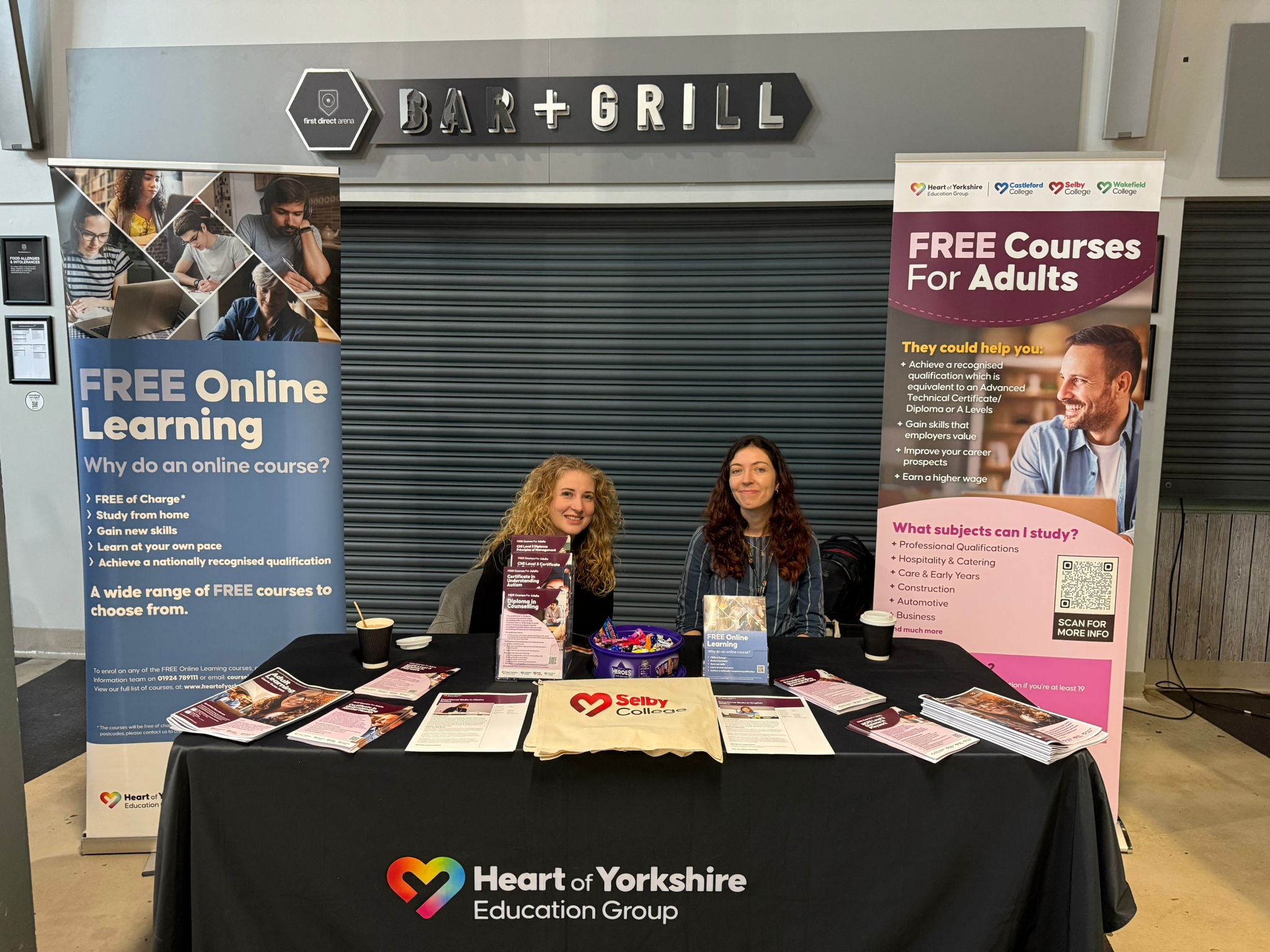 Selby College at our event in Leeds