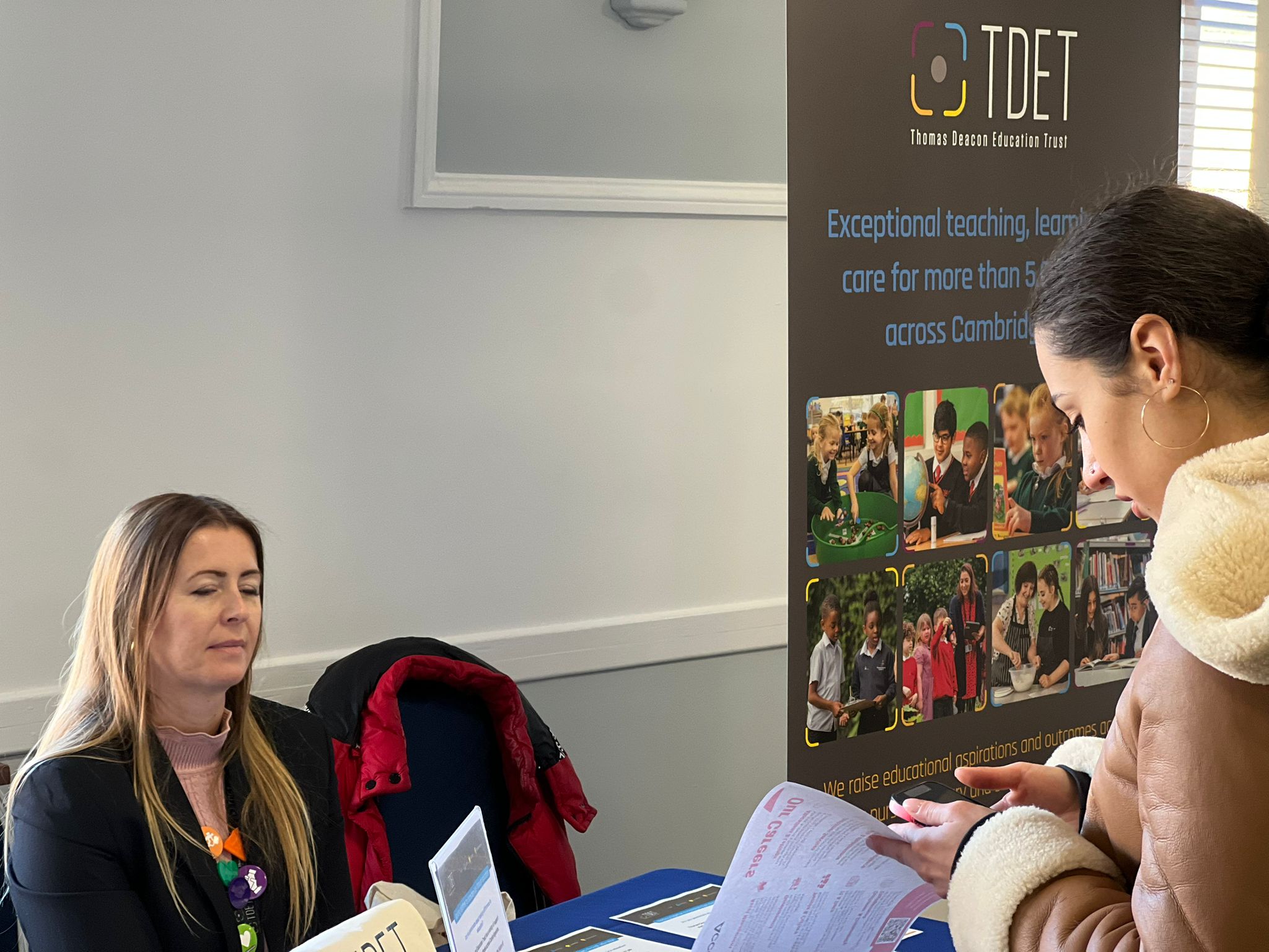 TDET at our event in Peterborough