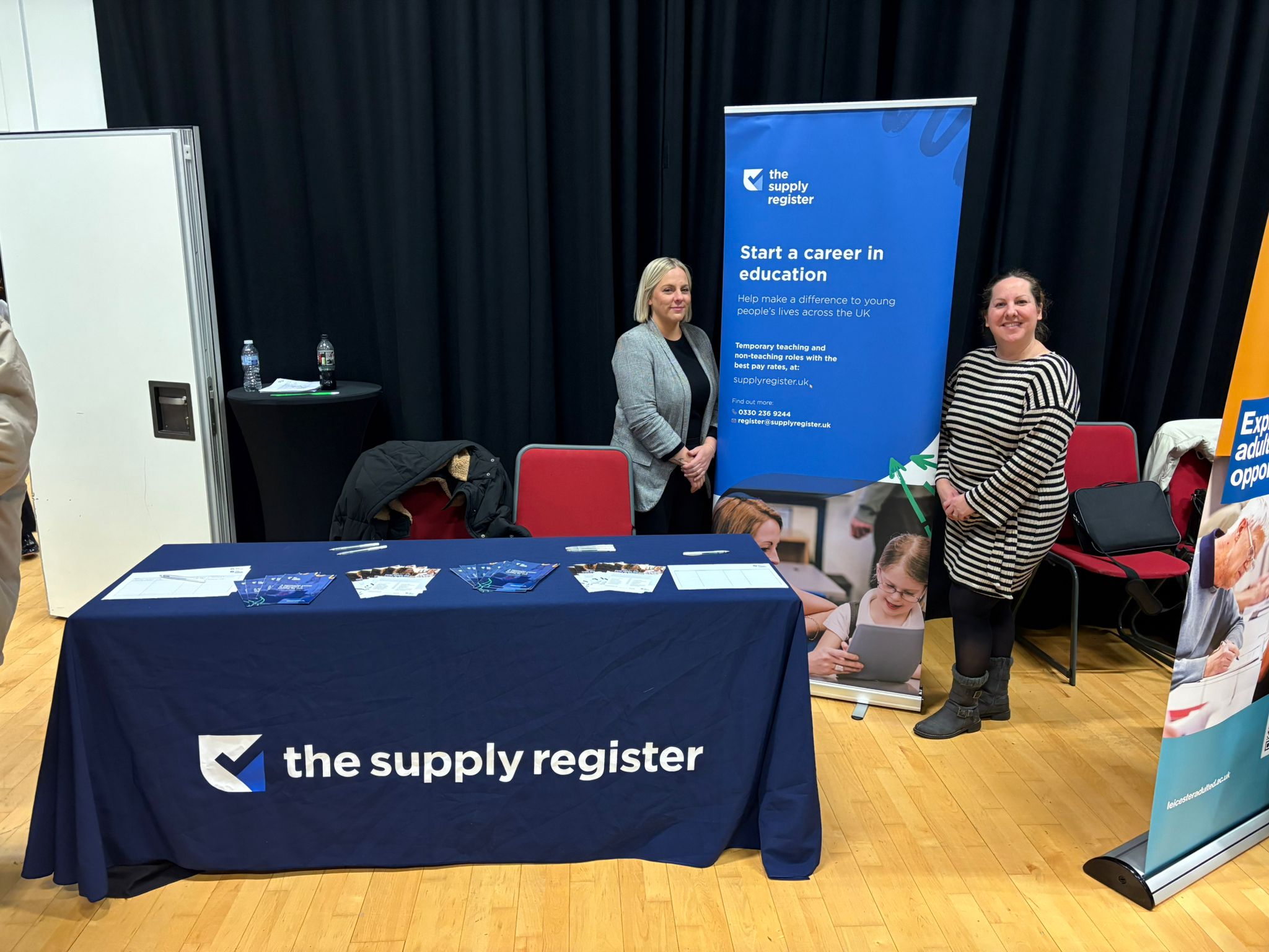 The Supply Register at our event in Leicester