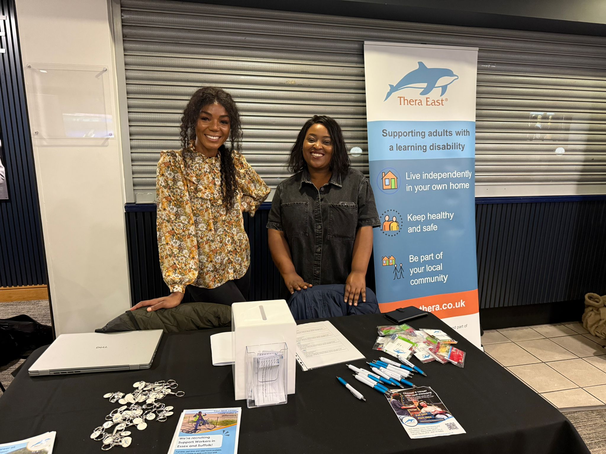 Thera East at our event in Ipswich