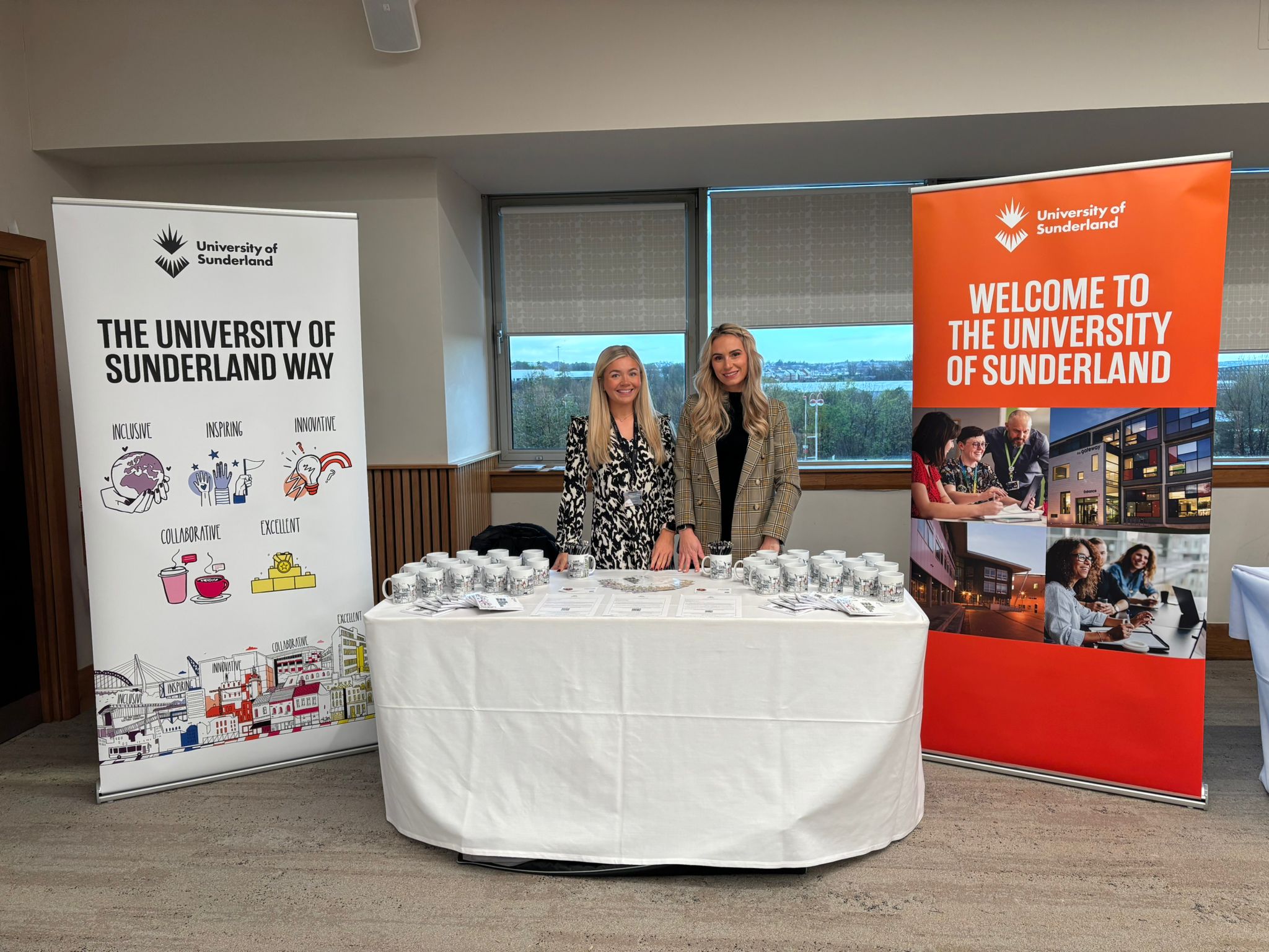 University of Sunderland at our event in Sunderland