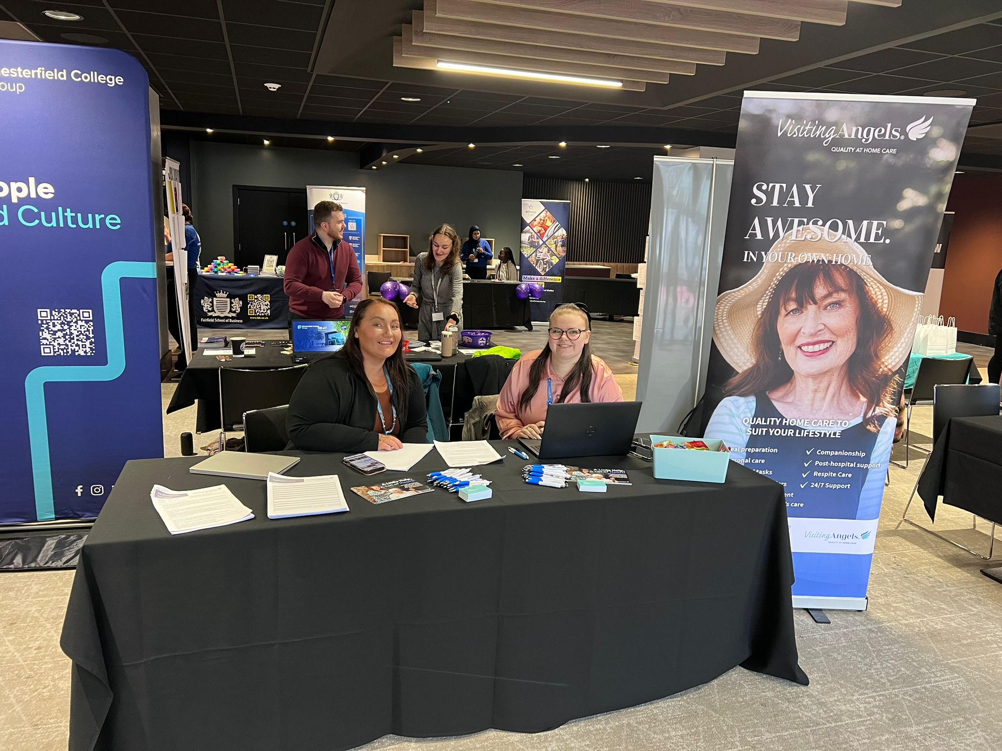 Visiting Angels at our event in Sheffield