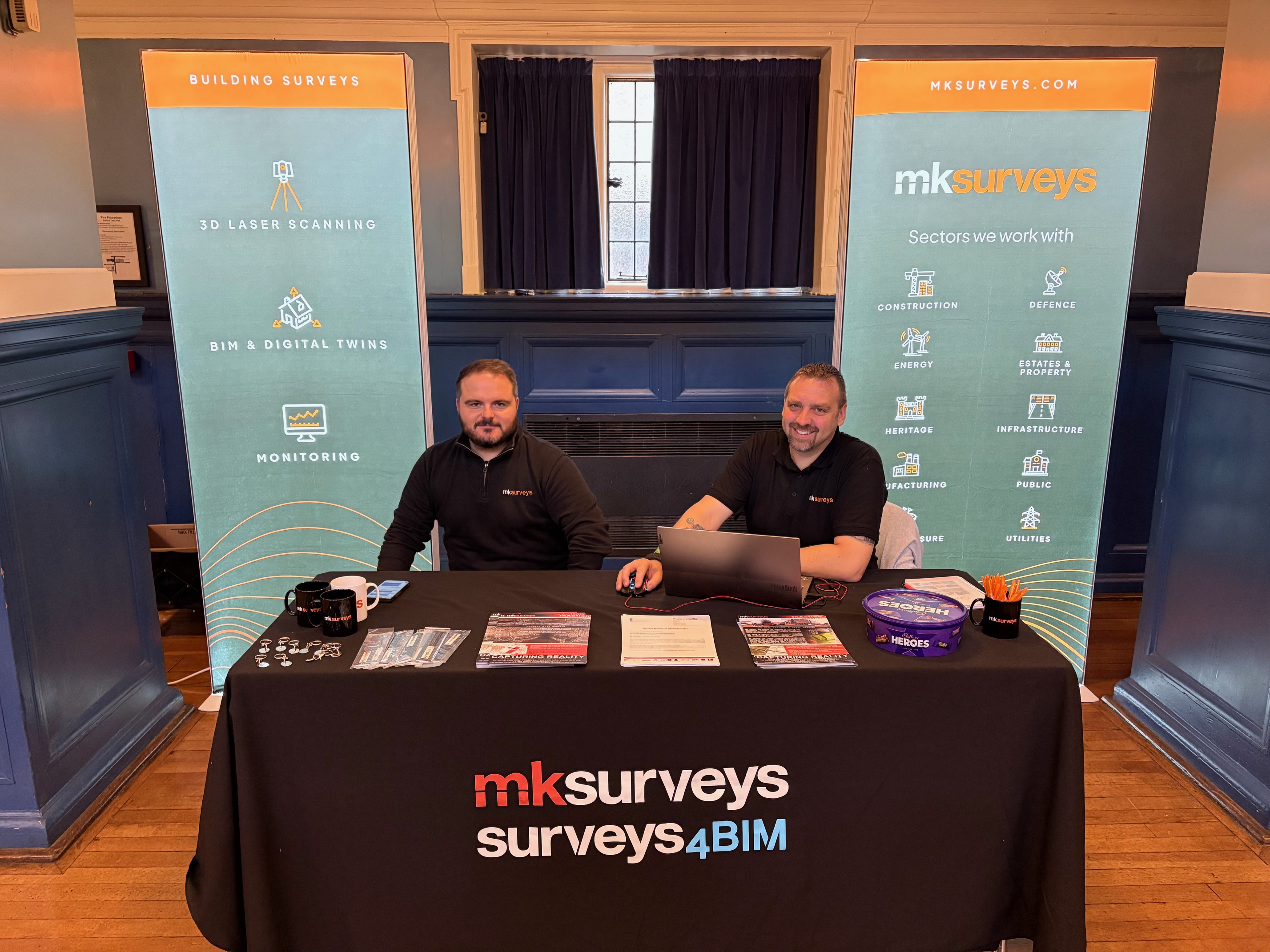 MK Surveys at our event in Oxford