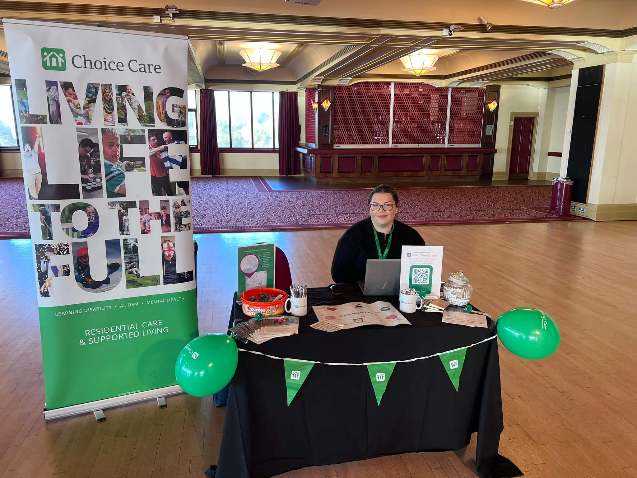 Choice Care at our event in Bournemouth