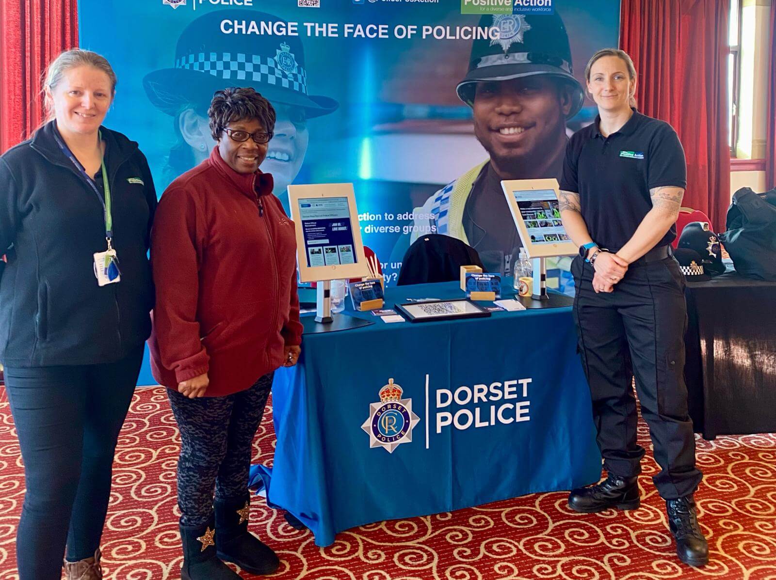 Dorset Police at our event in Bournemouth