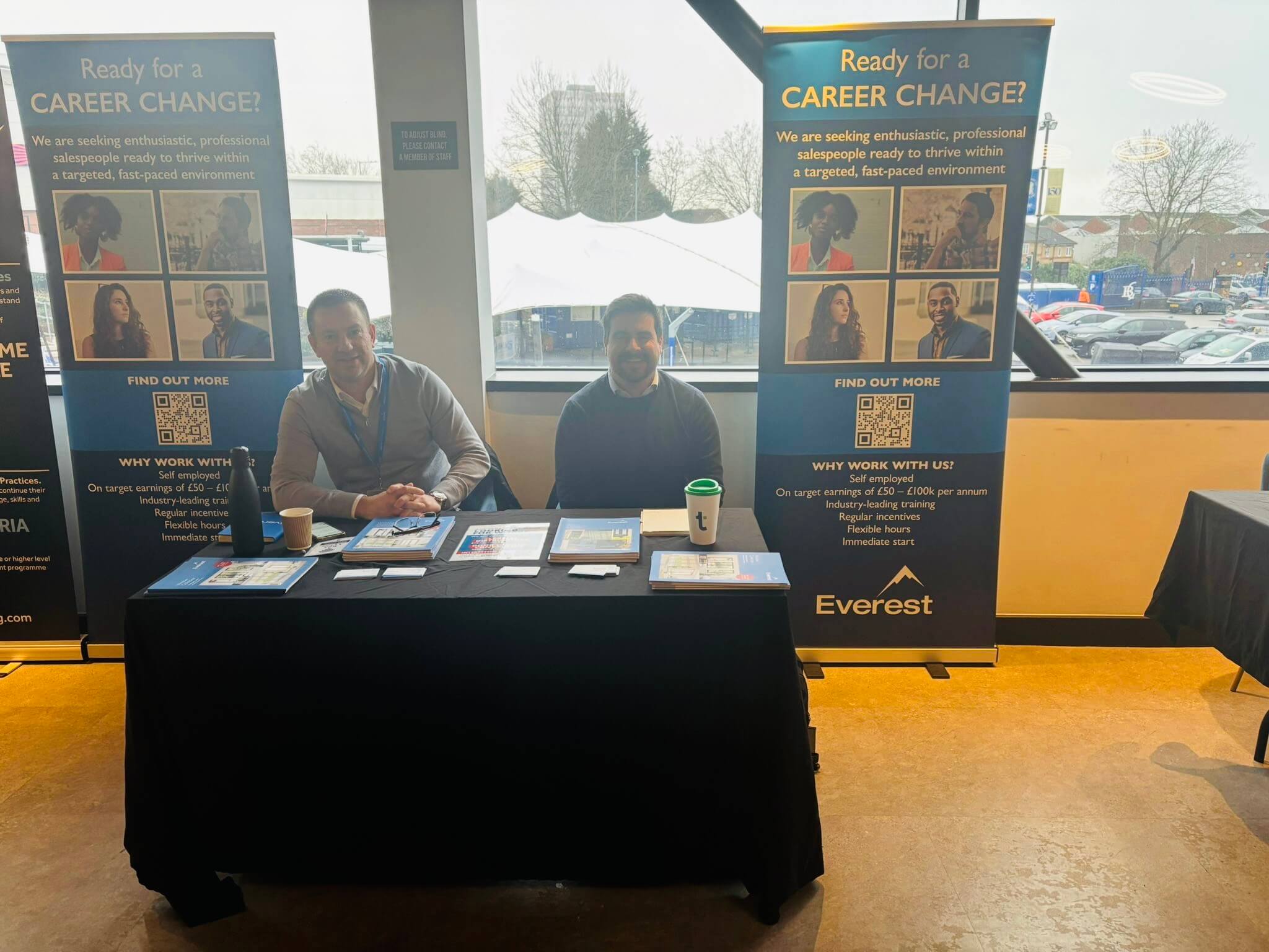 Everest at our event in Birmingham