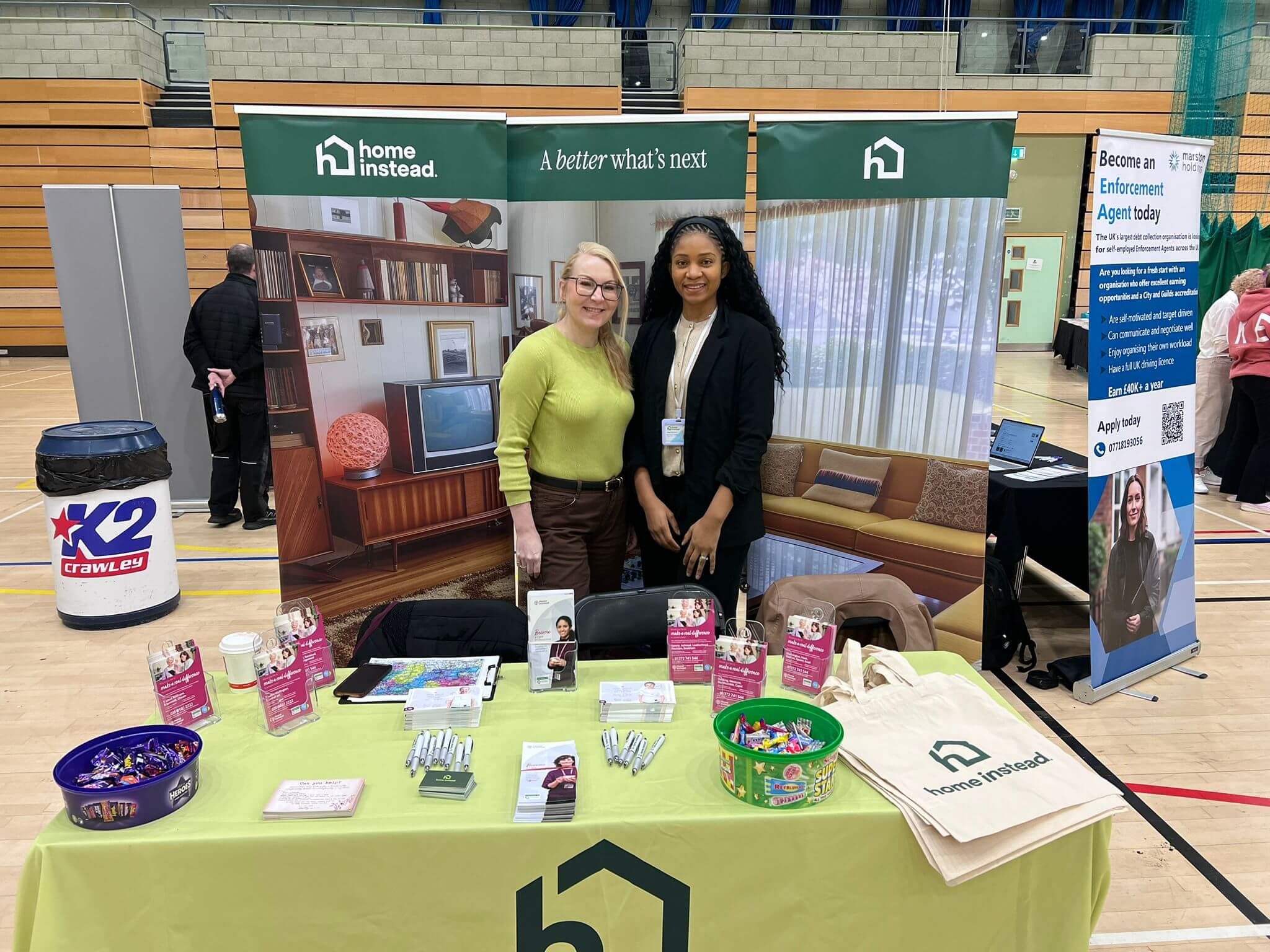 Home Instead at our event in Crawley