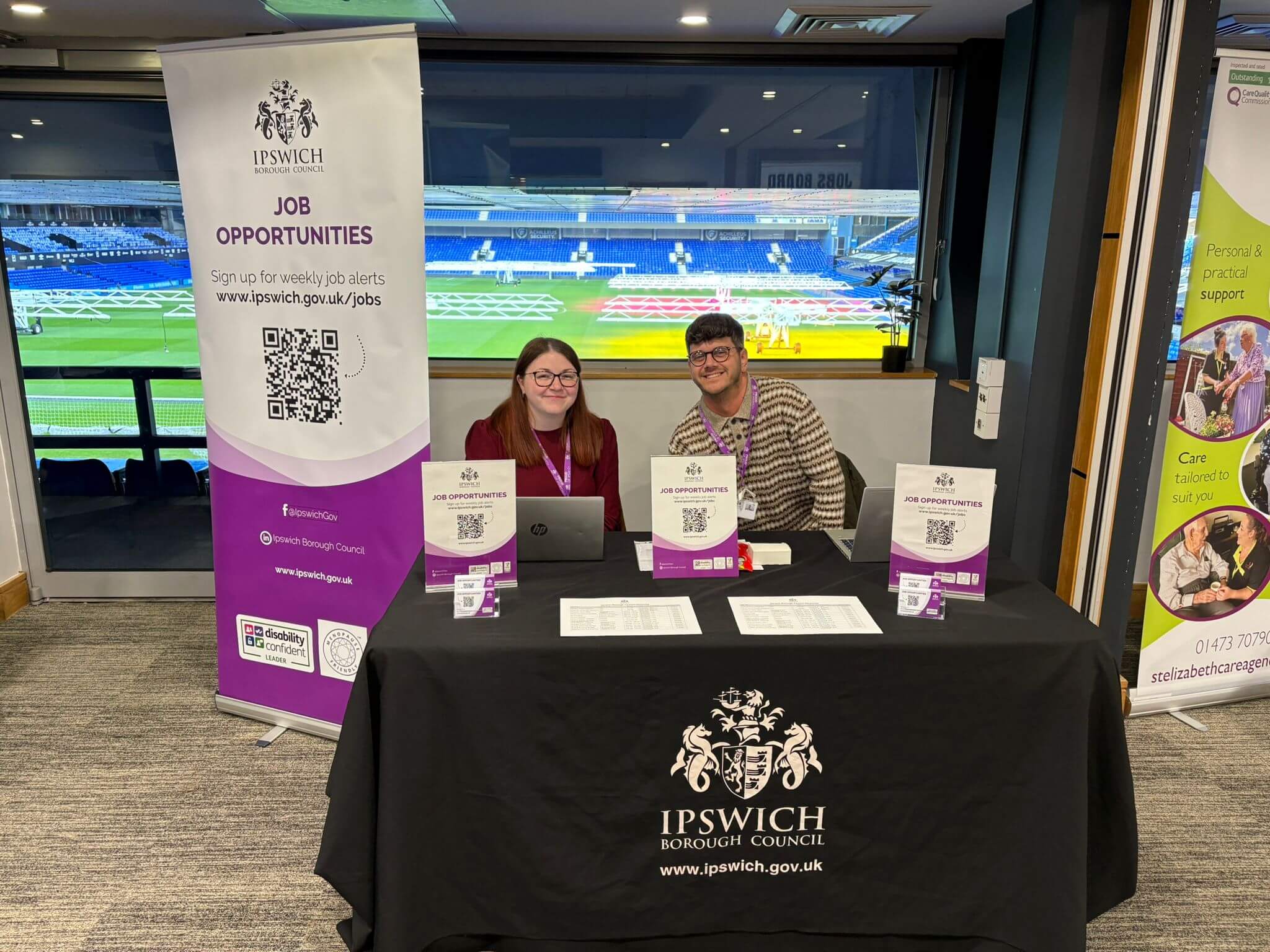 Ipswich Borough Council at our event in Ipswich