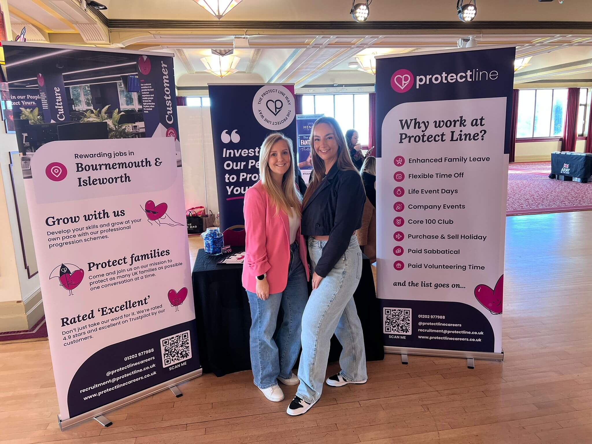 Protect Line at our event in Bournemouth