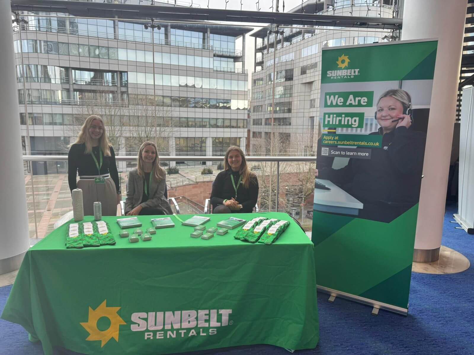 Sunbelt Rentals at our event in Manchester