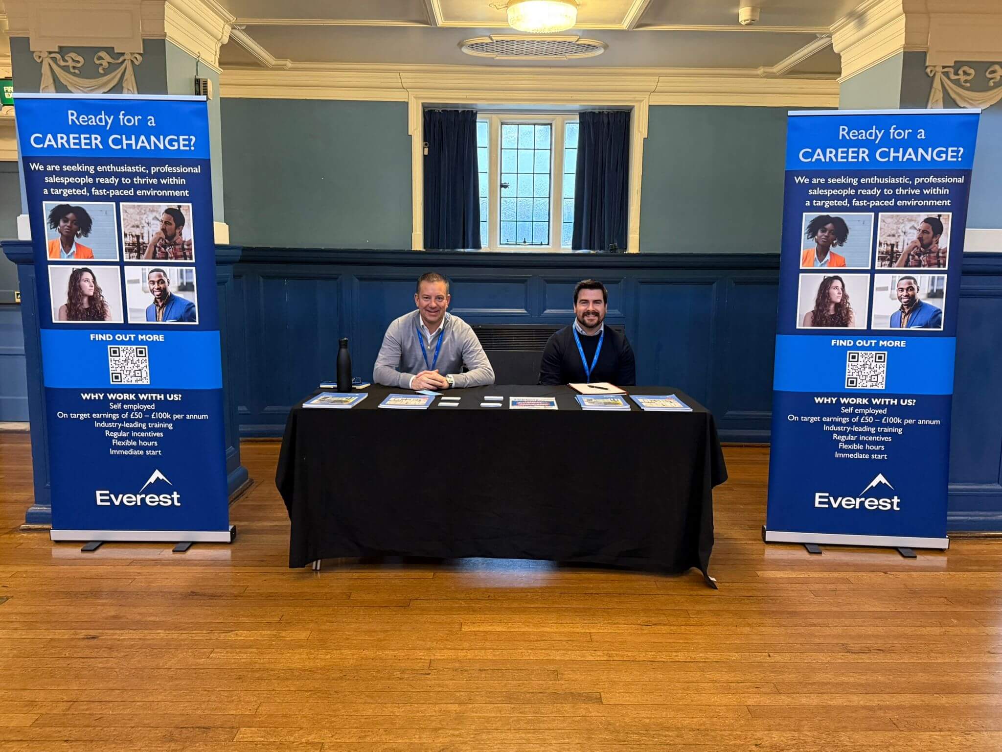 Everest at our event in Oxford