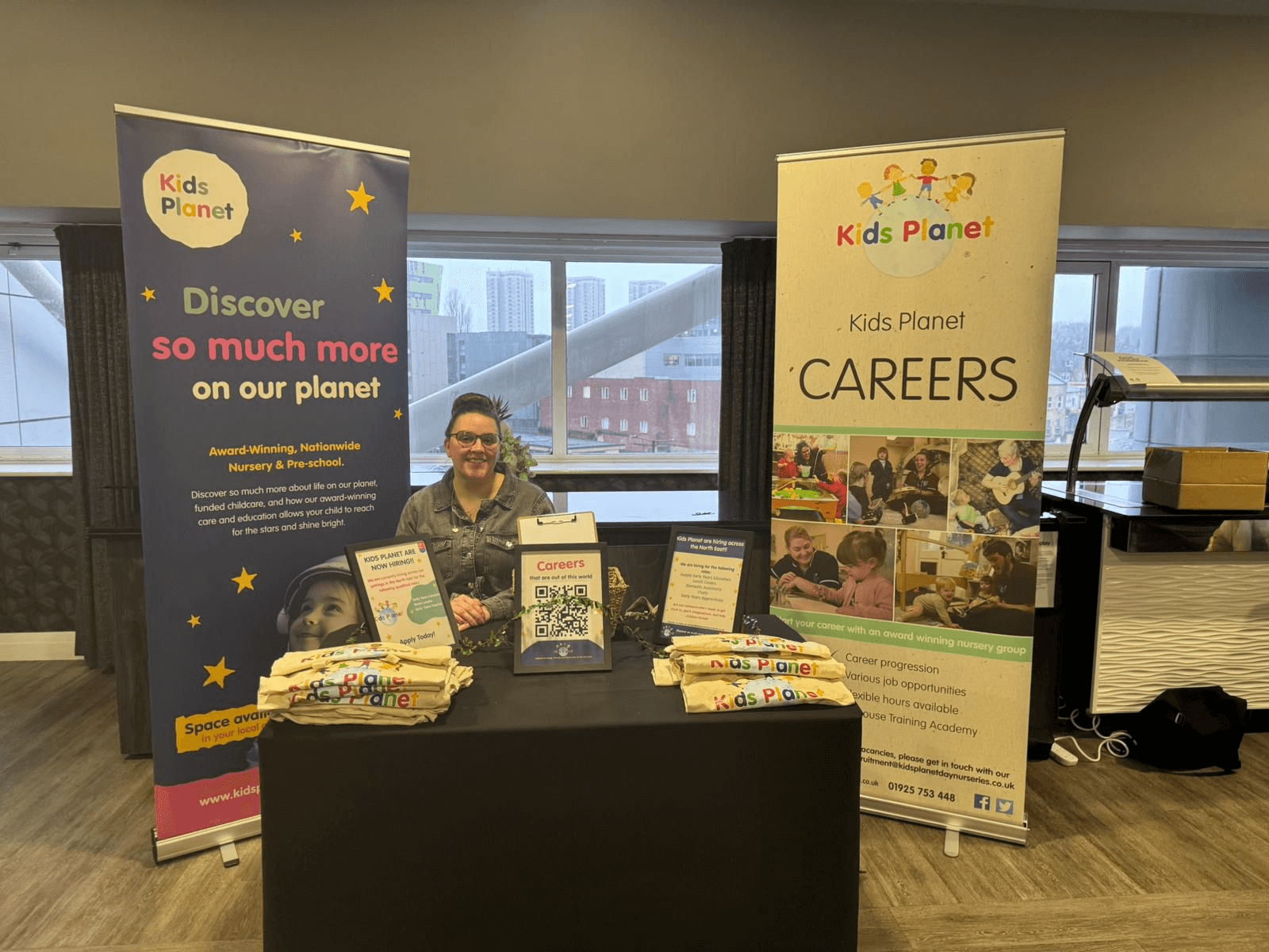 Kids Planet Day Nurseries at our event in Newcastle