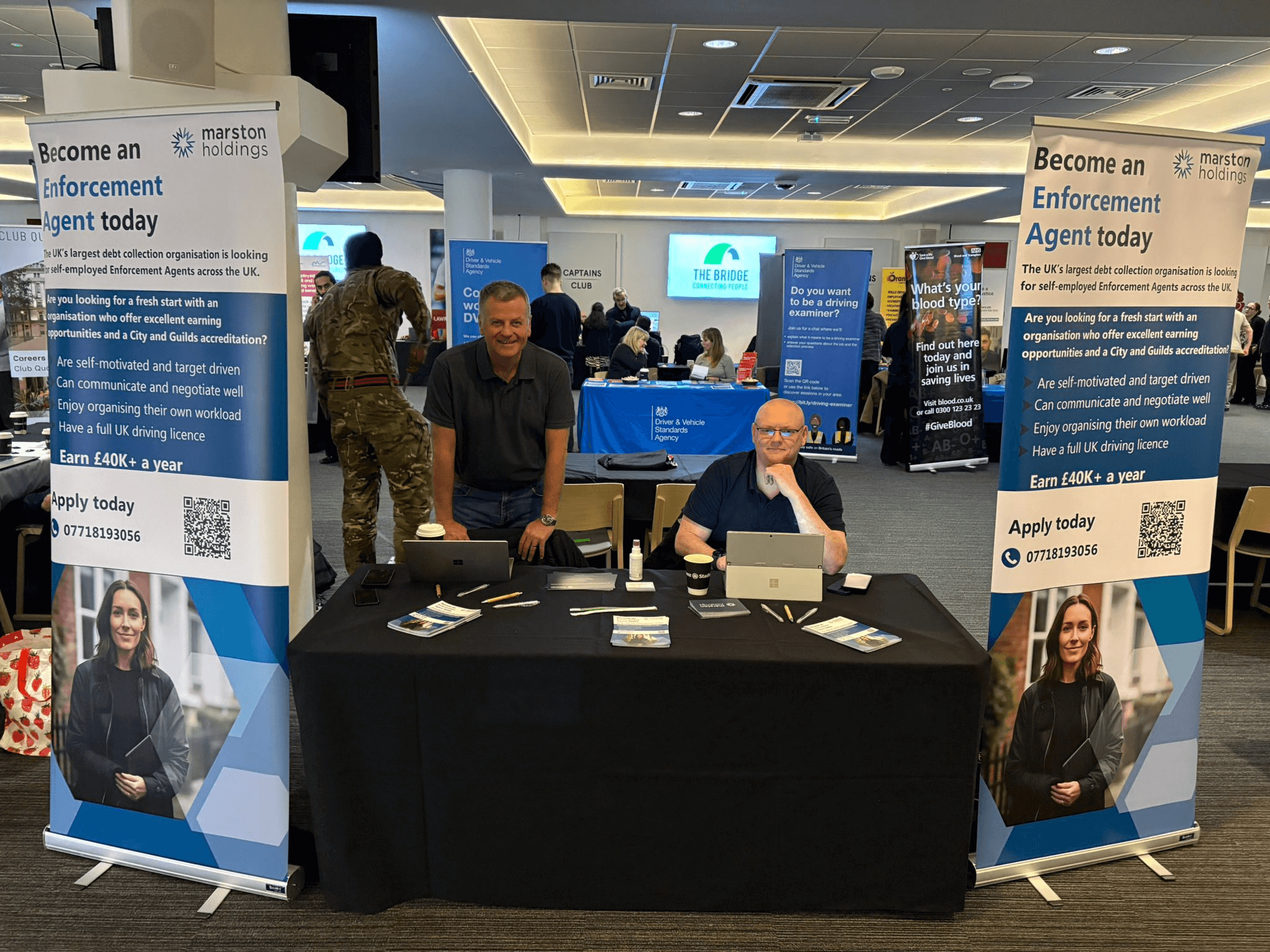 Marston Holdings at our event in London (Allianz Stadium)