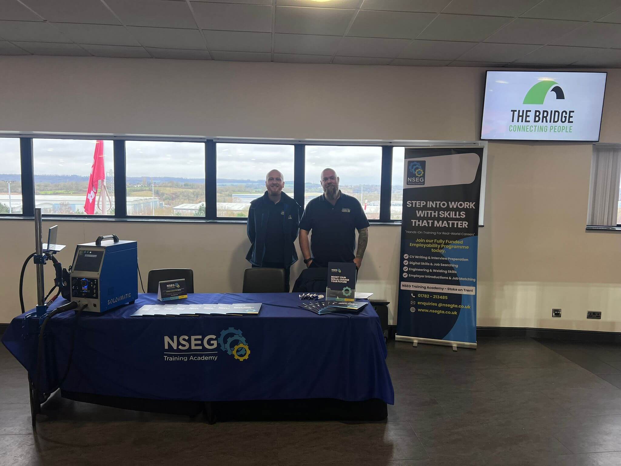 NSEGTA at our event in Stoke-on-Trent