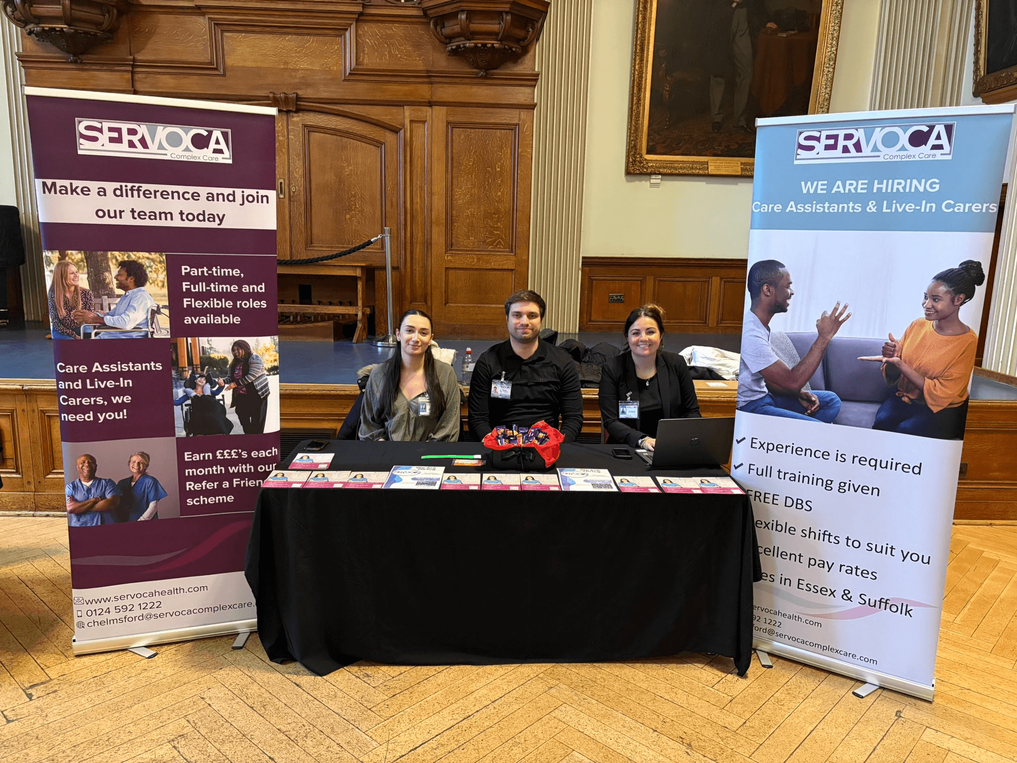 Servoca at our event in Colchester