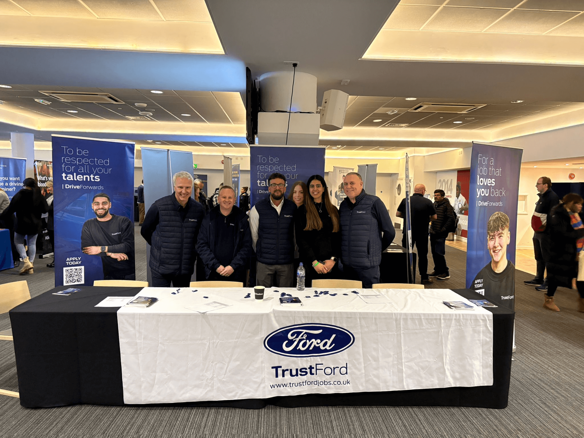 TrustFord at our event in London (Allianz Stadium)