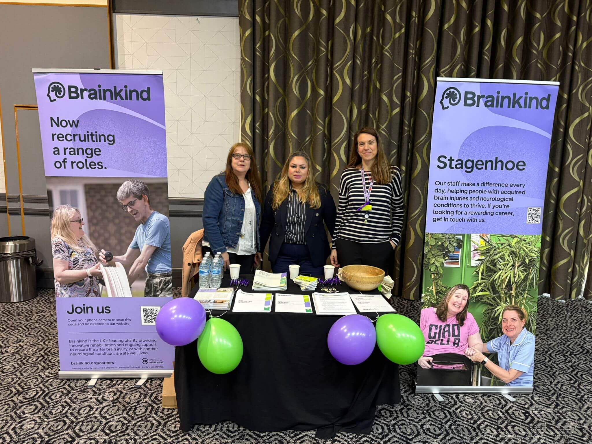 Brainkind at our event in Luton