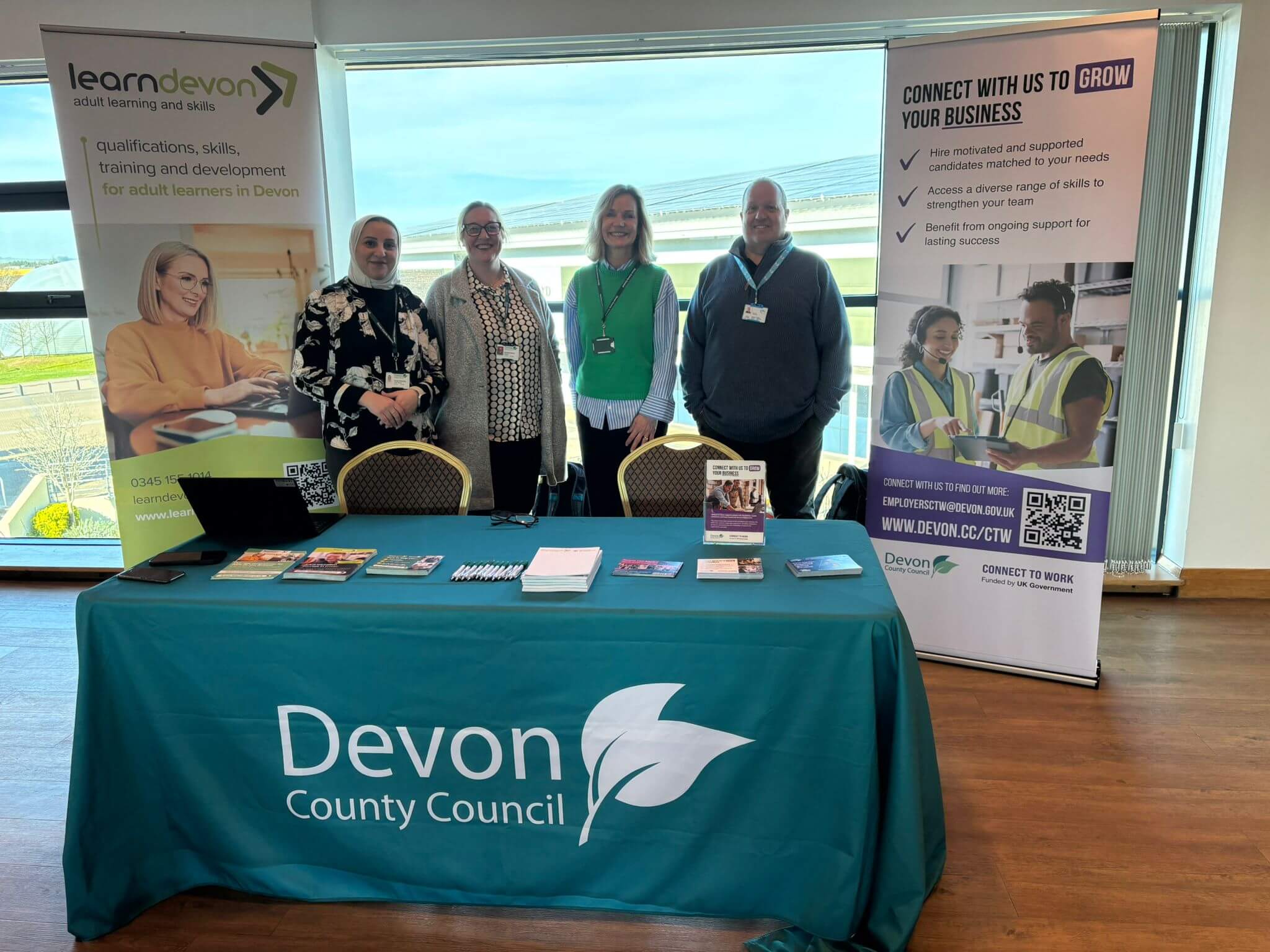 Devon County Council at our event in Exeter