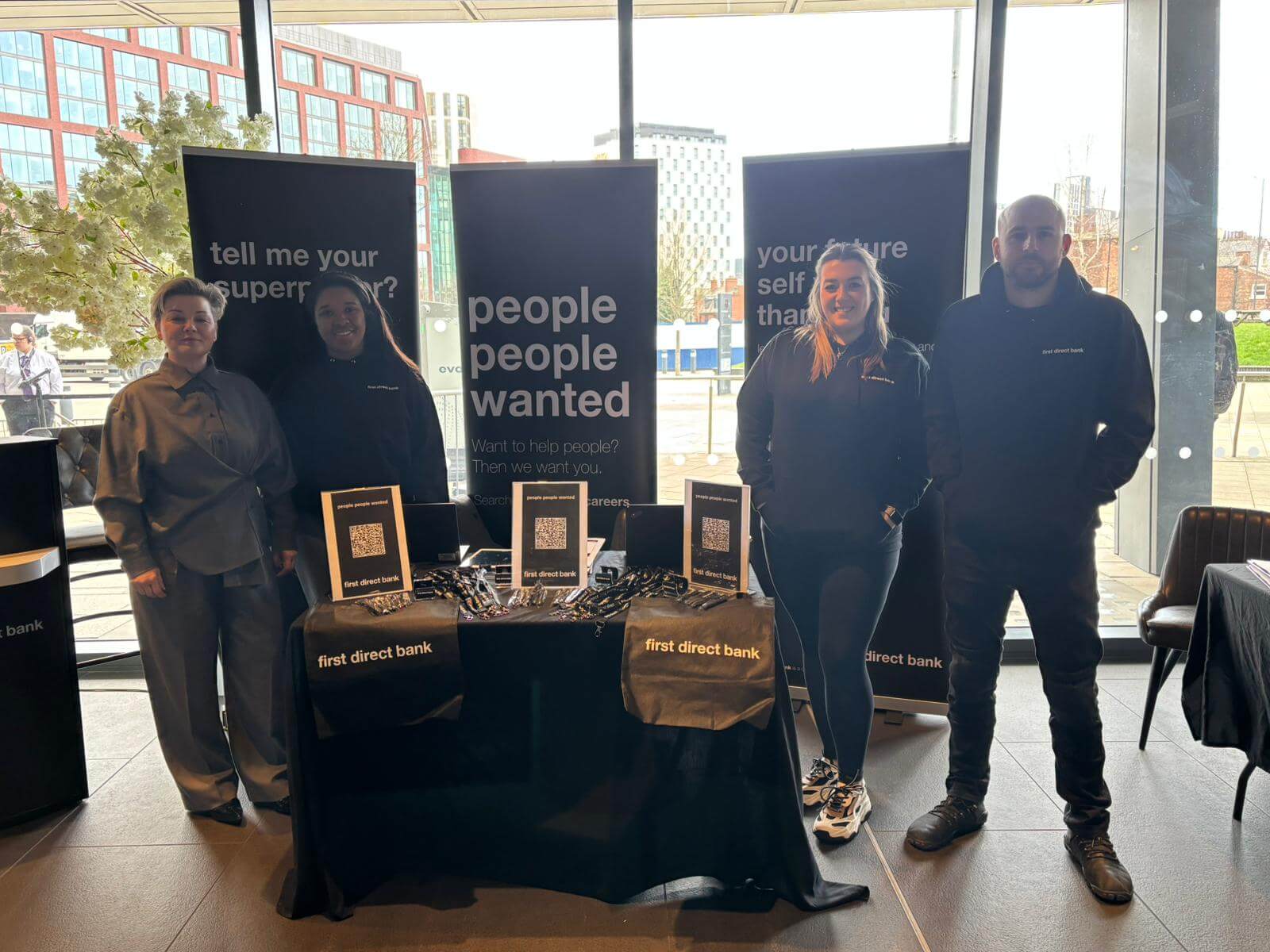 First Direct at our event in Leeds