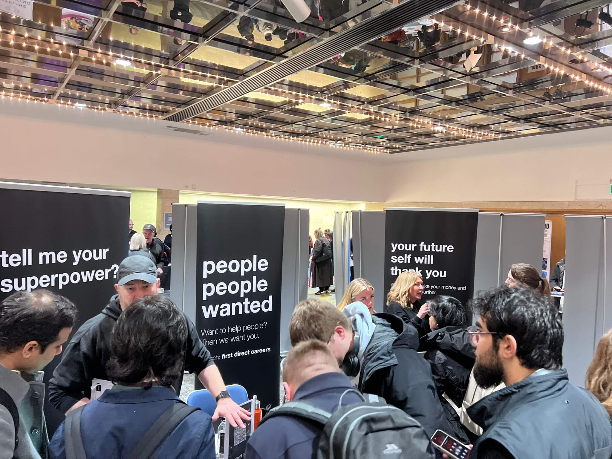 First Direct at our event in Glasgow