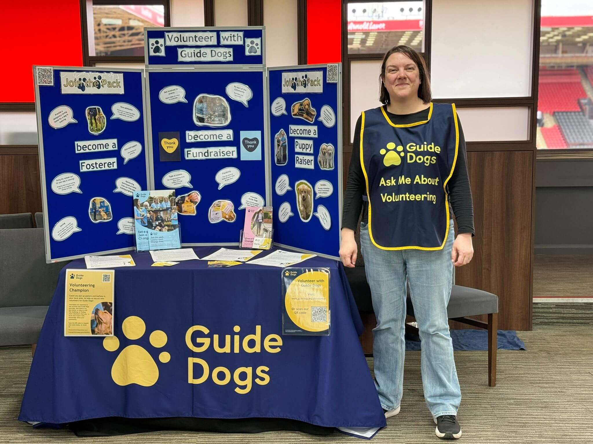 Guide Dogs at our event in Sheffield