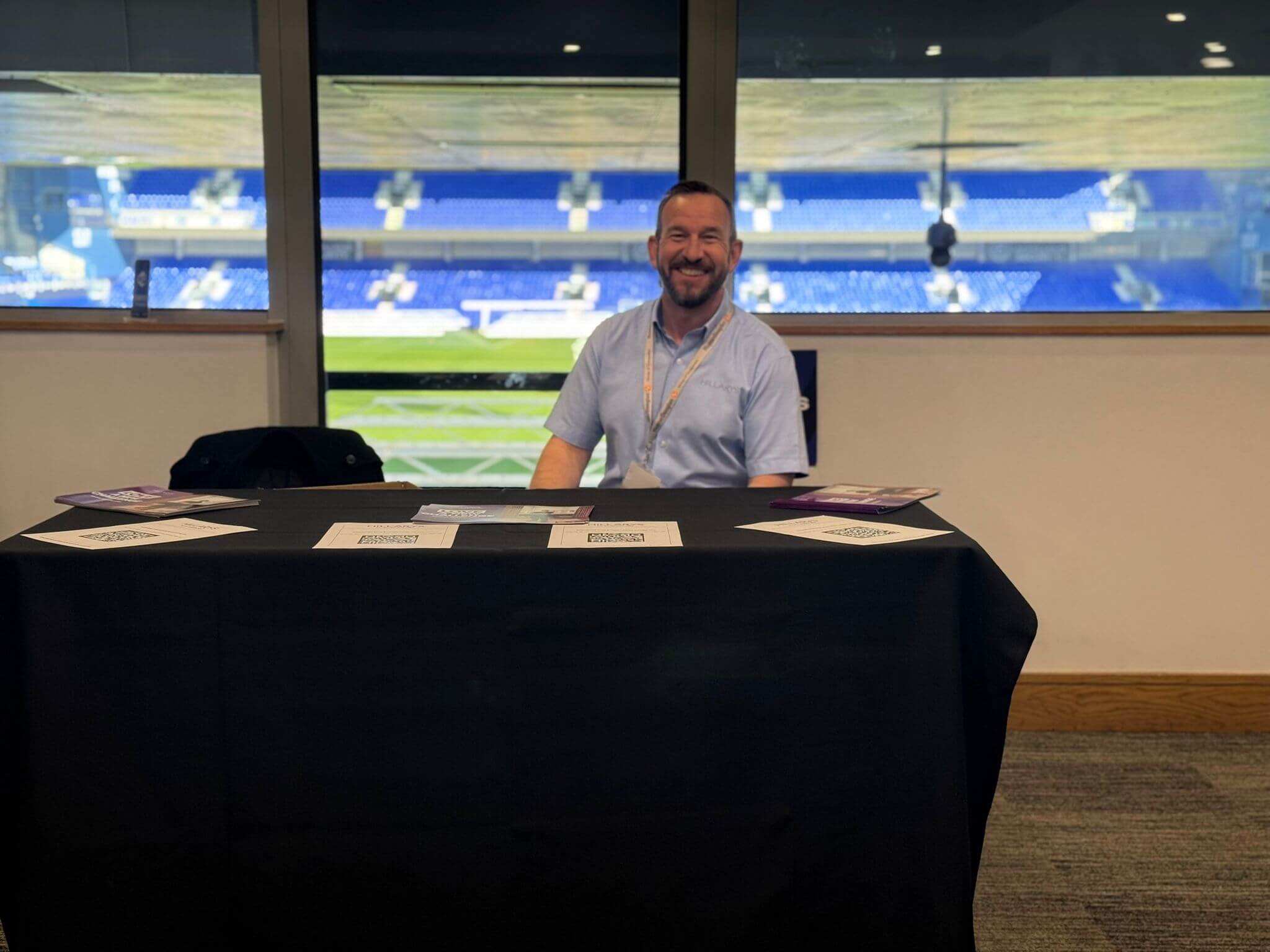 Hunter Douglas at our event in Ipswich