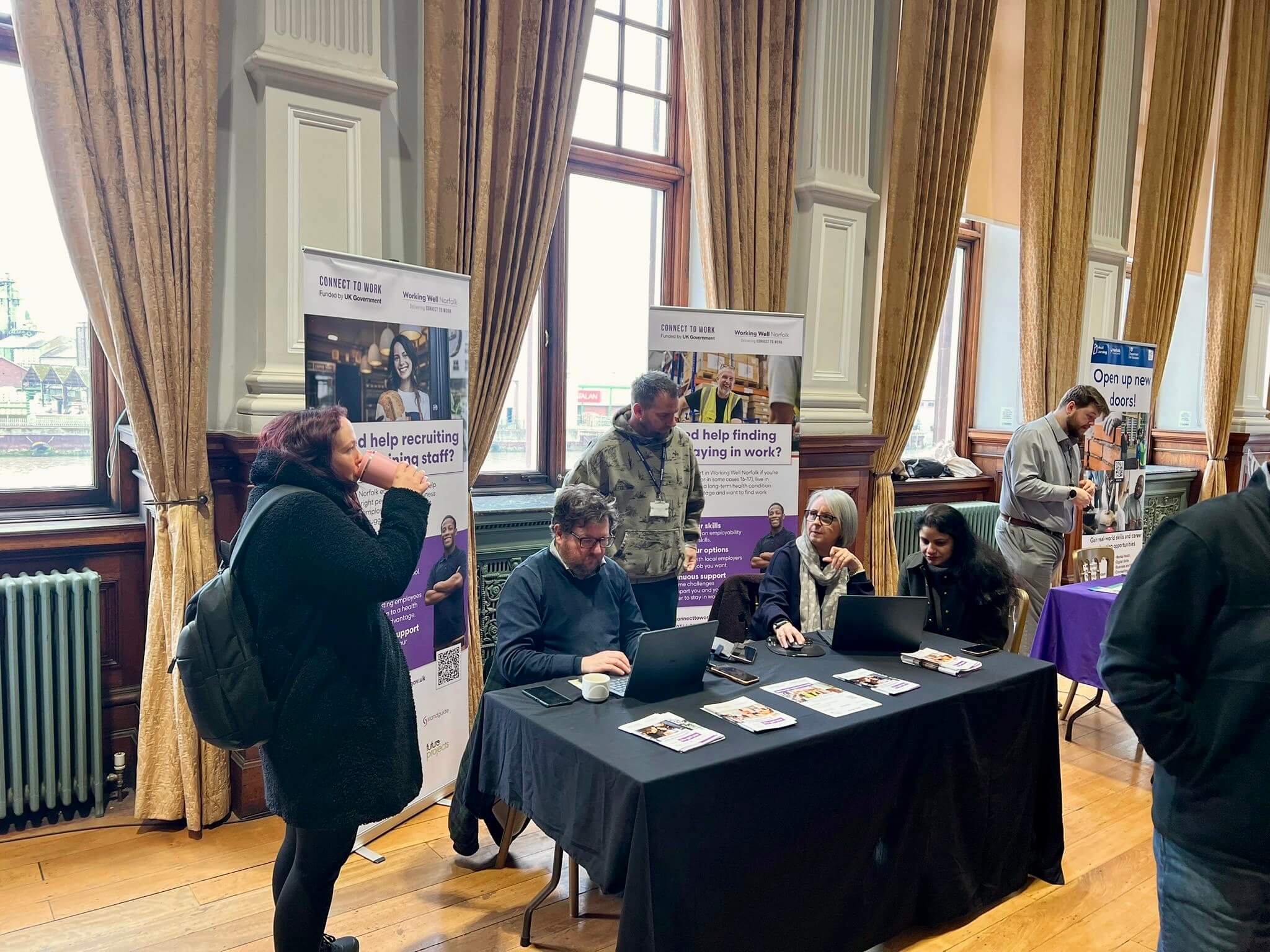 Shaw Trust at our event in Great Yarmouth