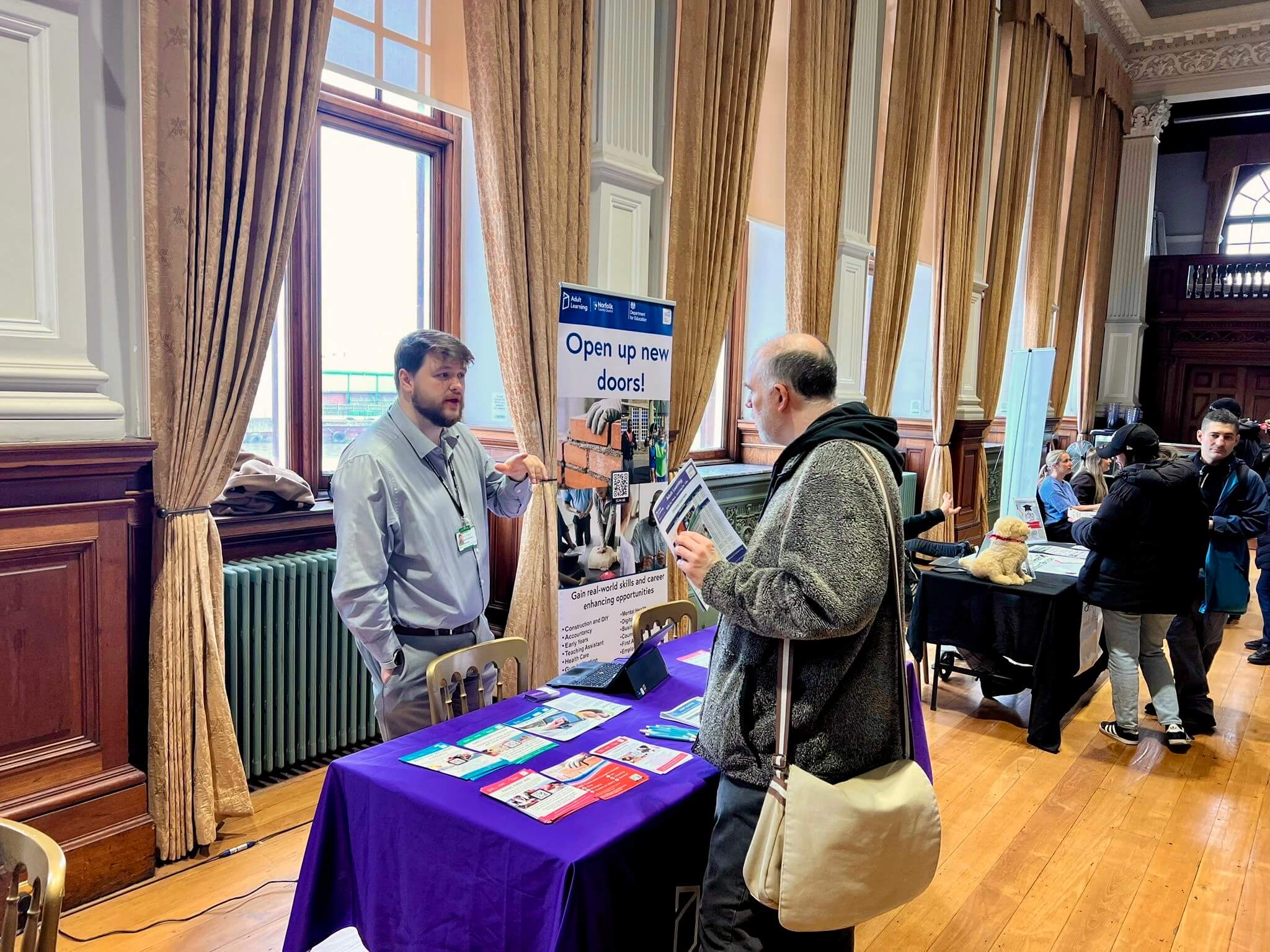 Adult Learning at our event in Great Yarmouth