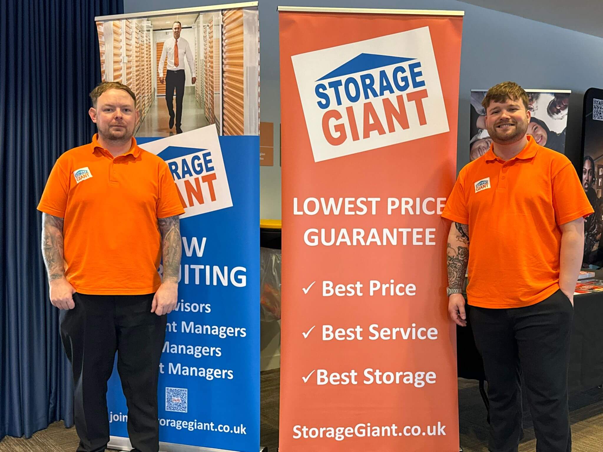 Storage Giant at our event in Cardiff