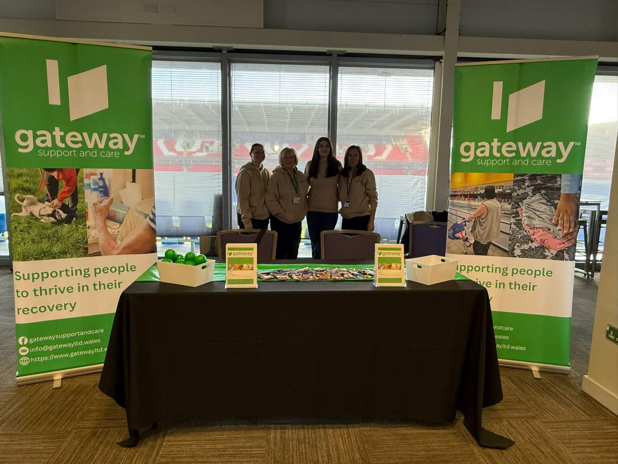 Gateway Support and Care at our event in Cardiff