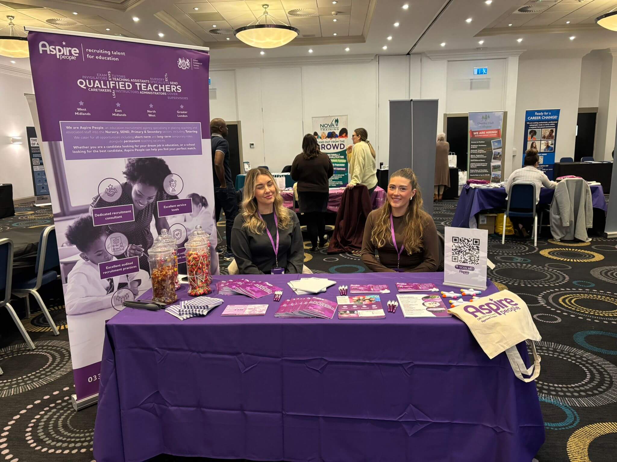 Aspire People at our event in Telford & Shrewsbury