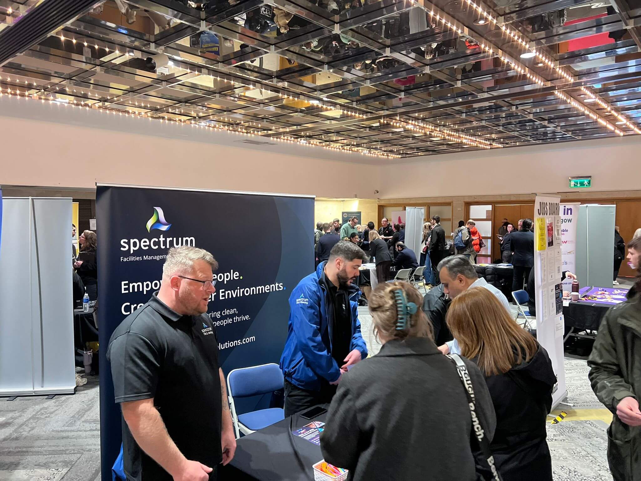 Spectrum at our event in Glasgow