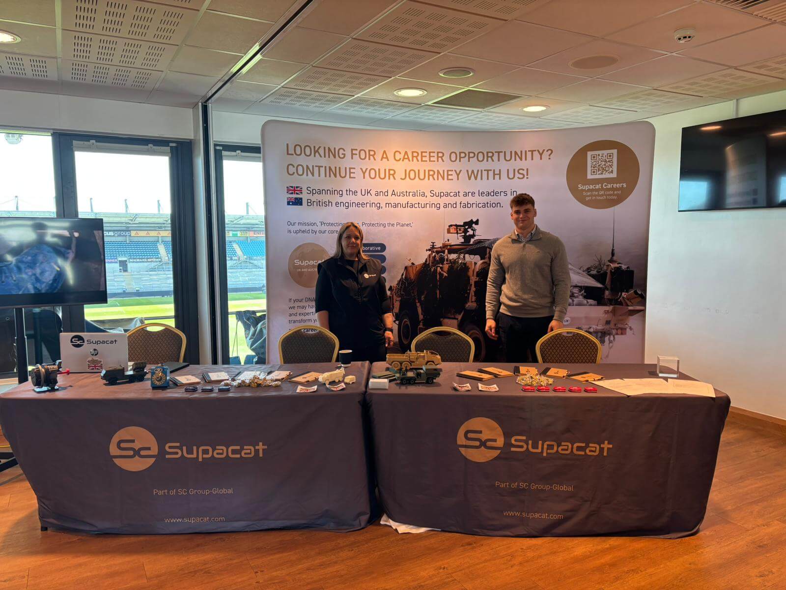 Supacat at our event in Exeter