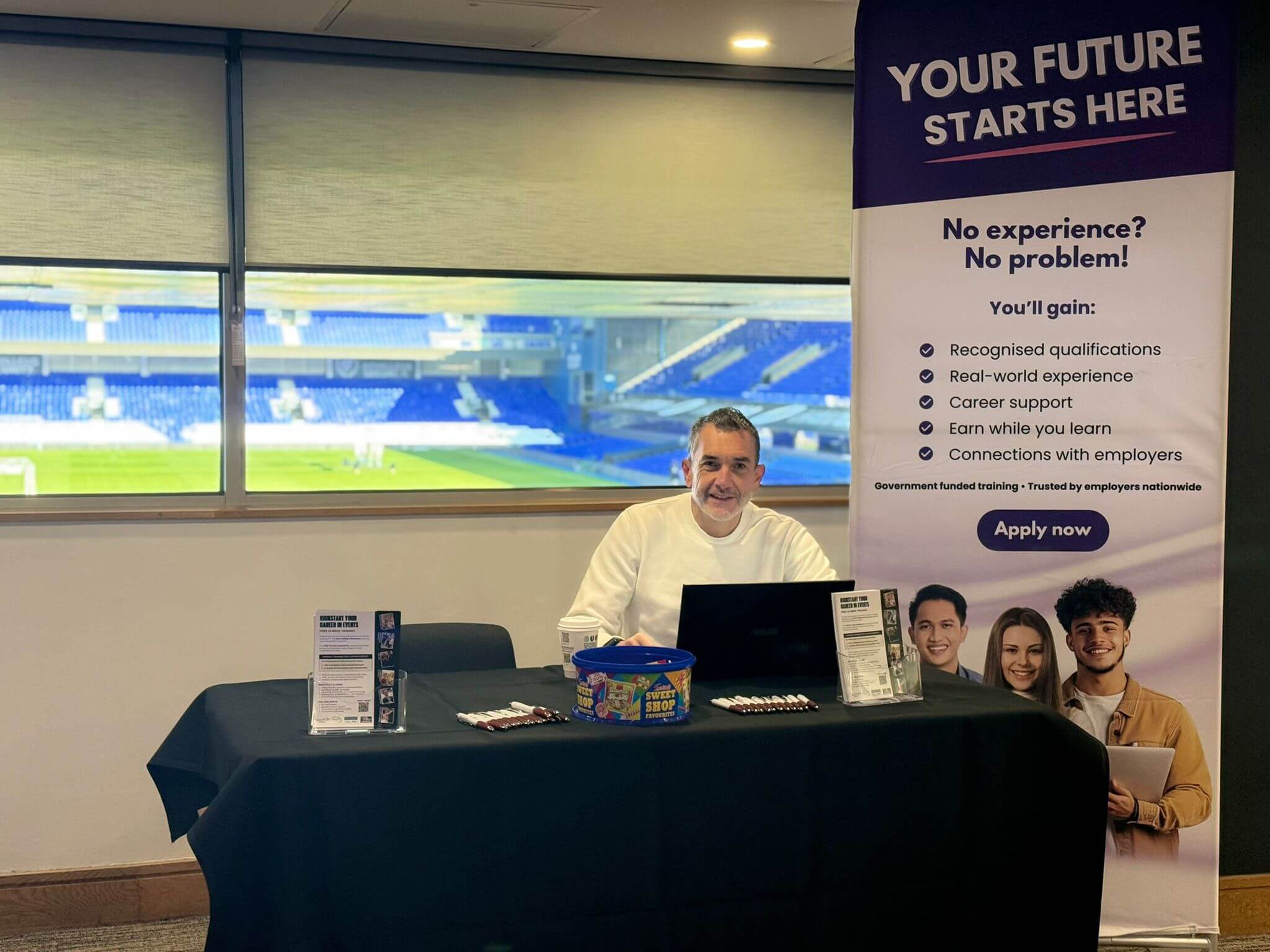 Swarm Training at our event in Ipswich