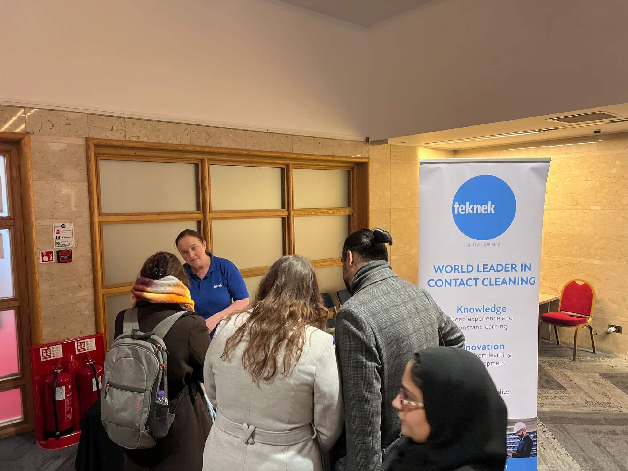 Teknek at our event in Glasgow