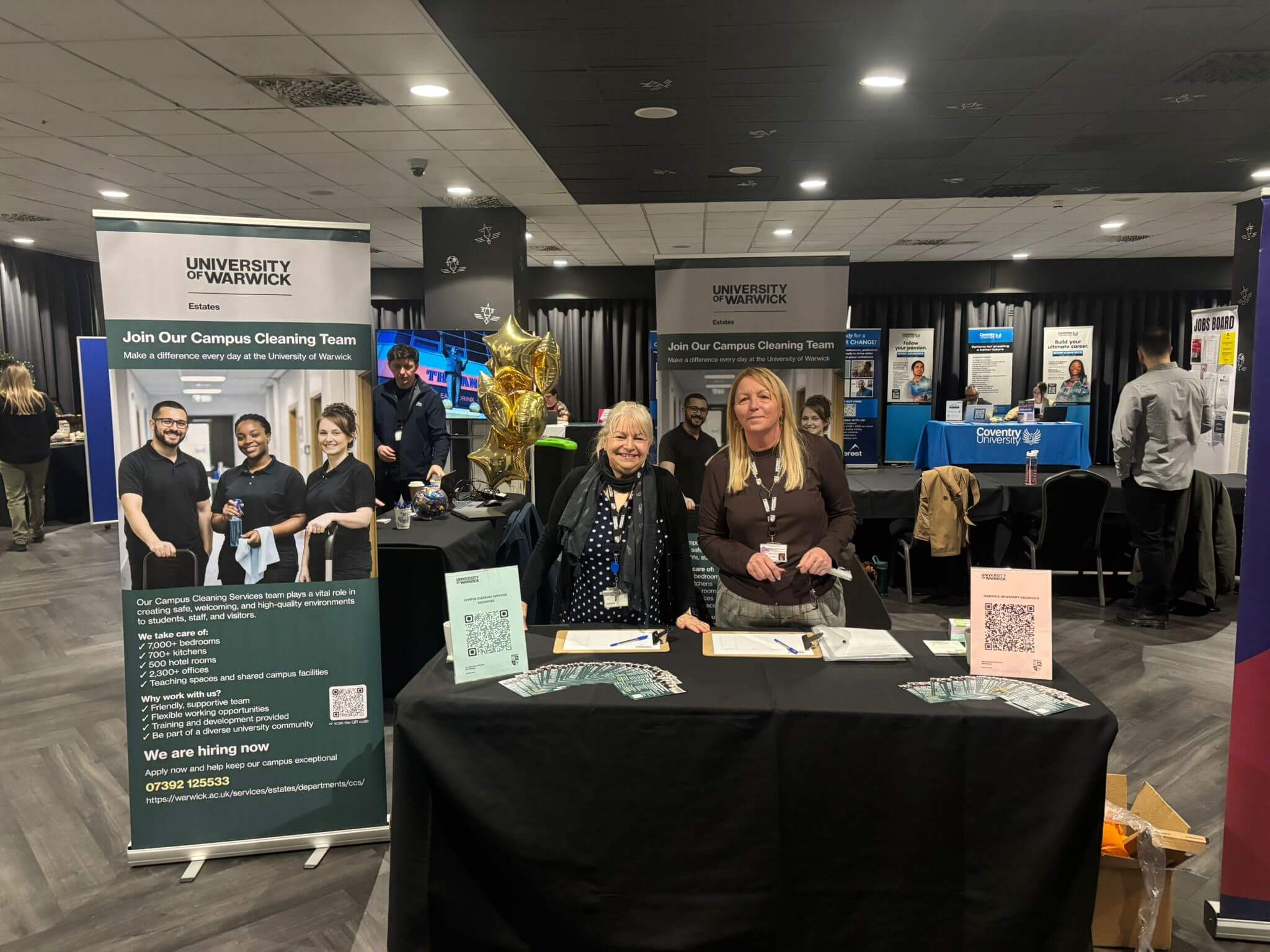 University of Warwick at our event in Coventry