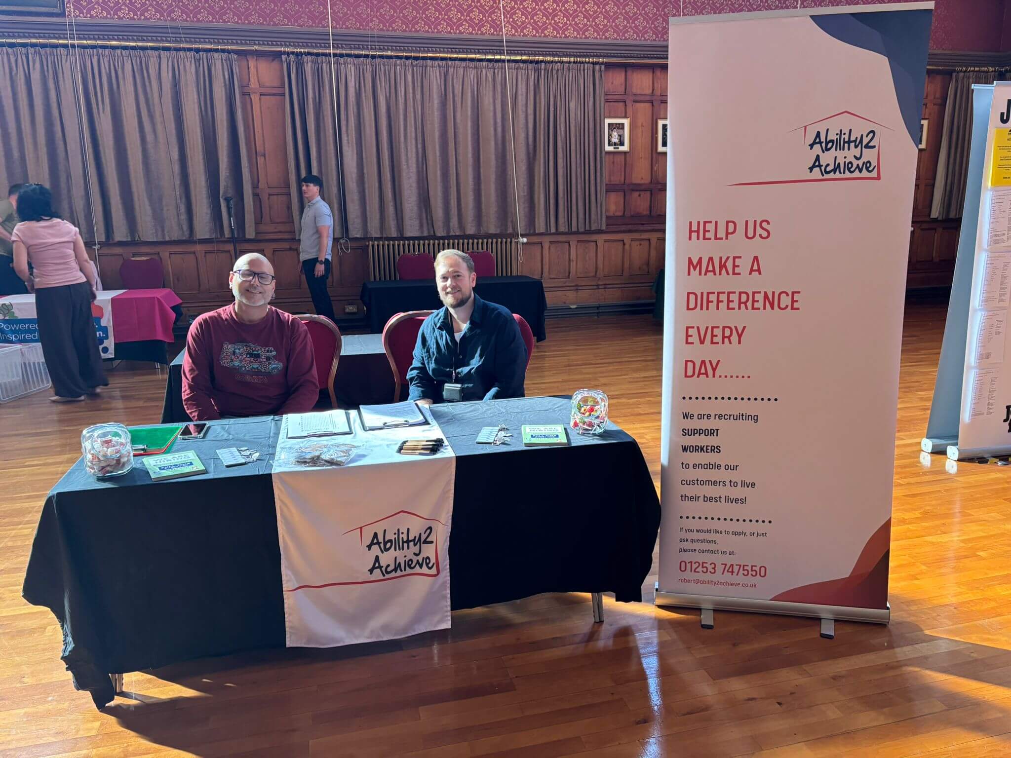 Ability 2 Achieve at our event in Chester