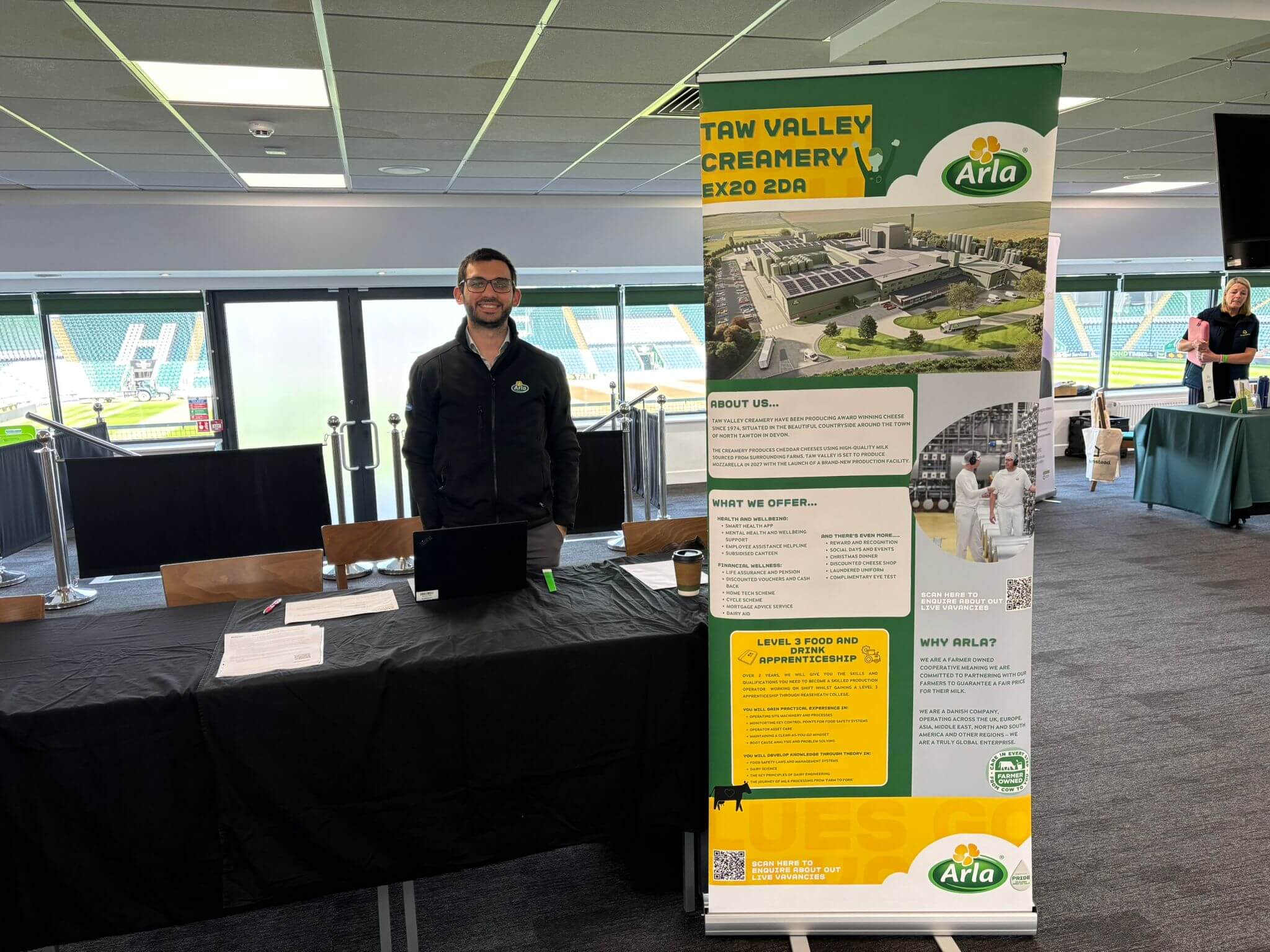 Arla Foods at our event in Plymouth