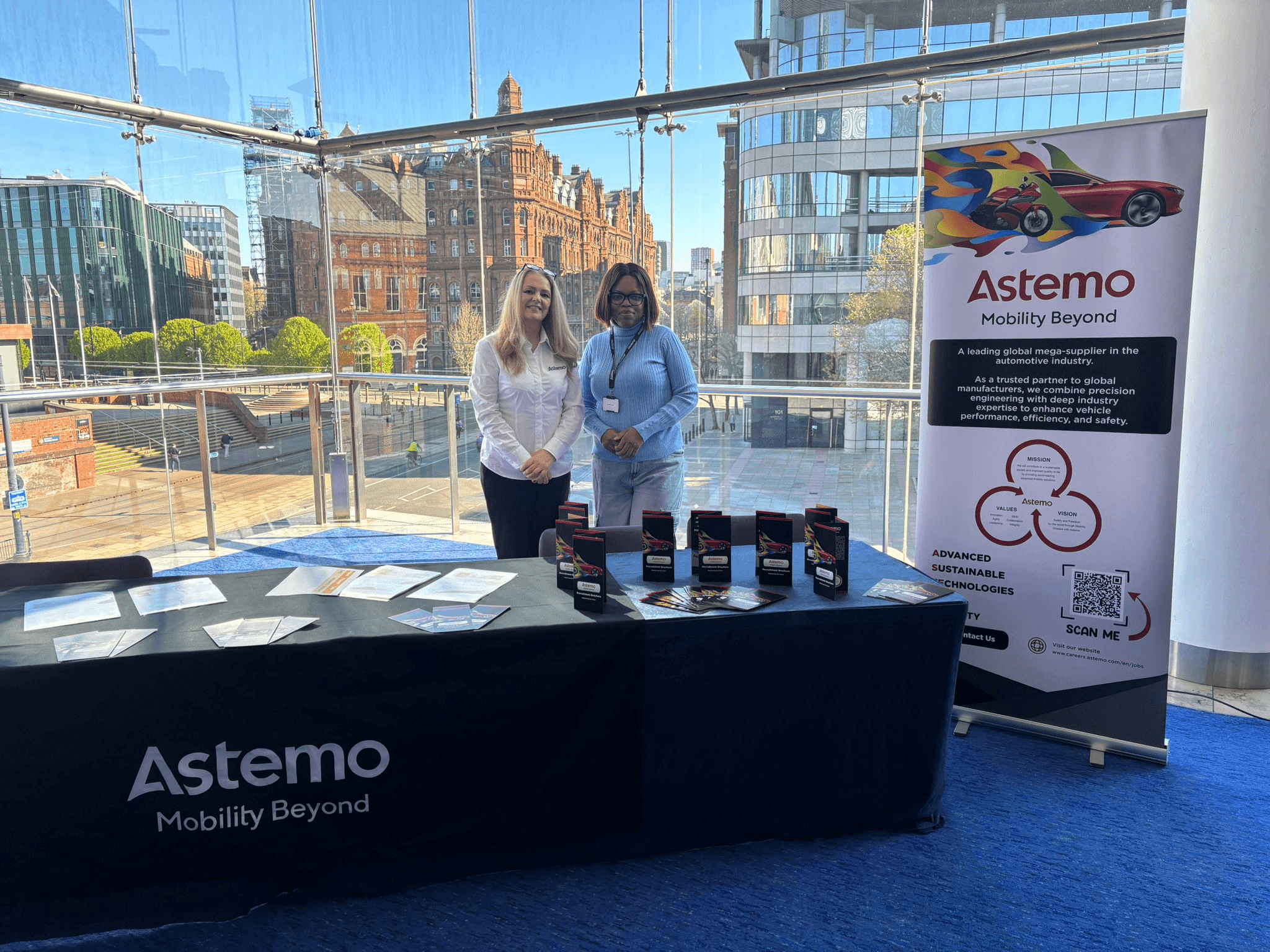 Astemo UK Ltd  at our event in Manchester