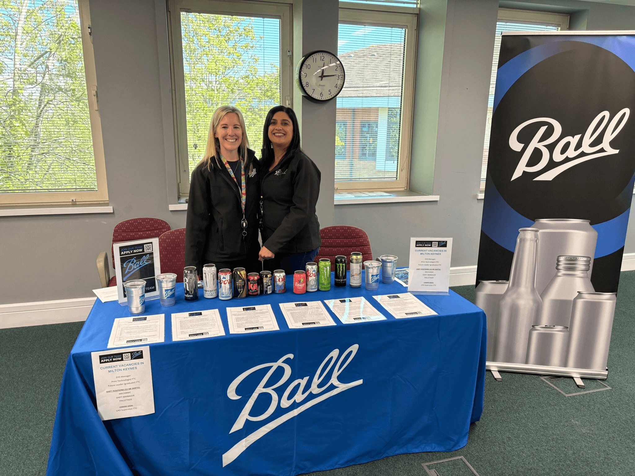 Ball Corporation at our event in Milton Keynes